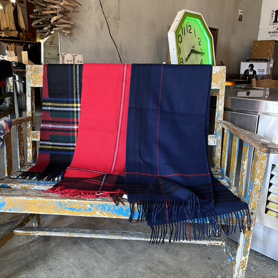 GLOVERALL : OVERSIZED LAMBSWOOL SCARF