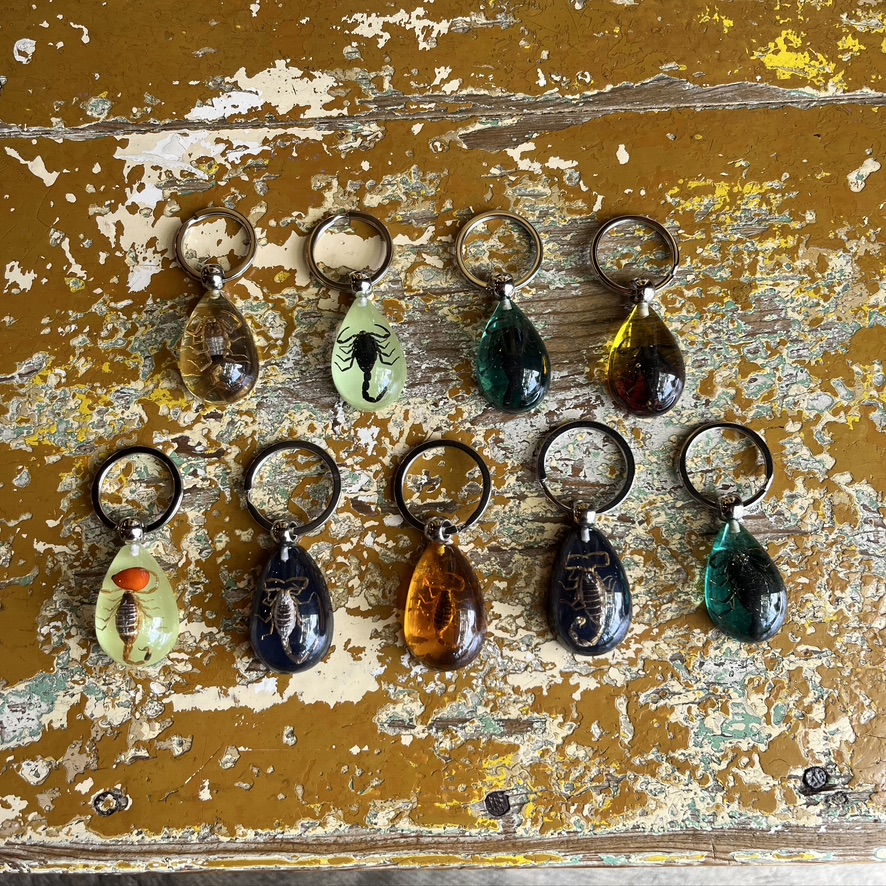 SCORPION KEYRING