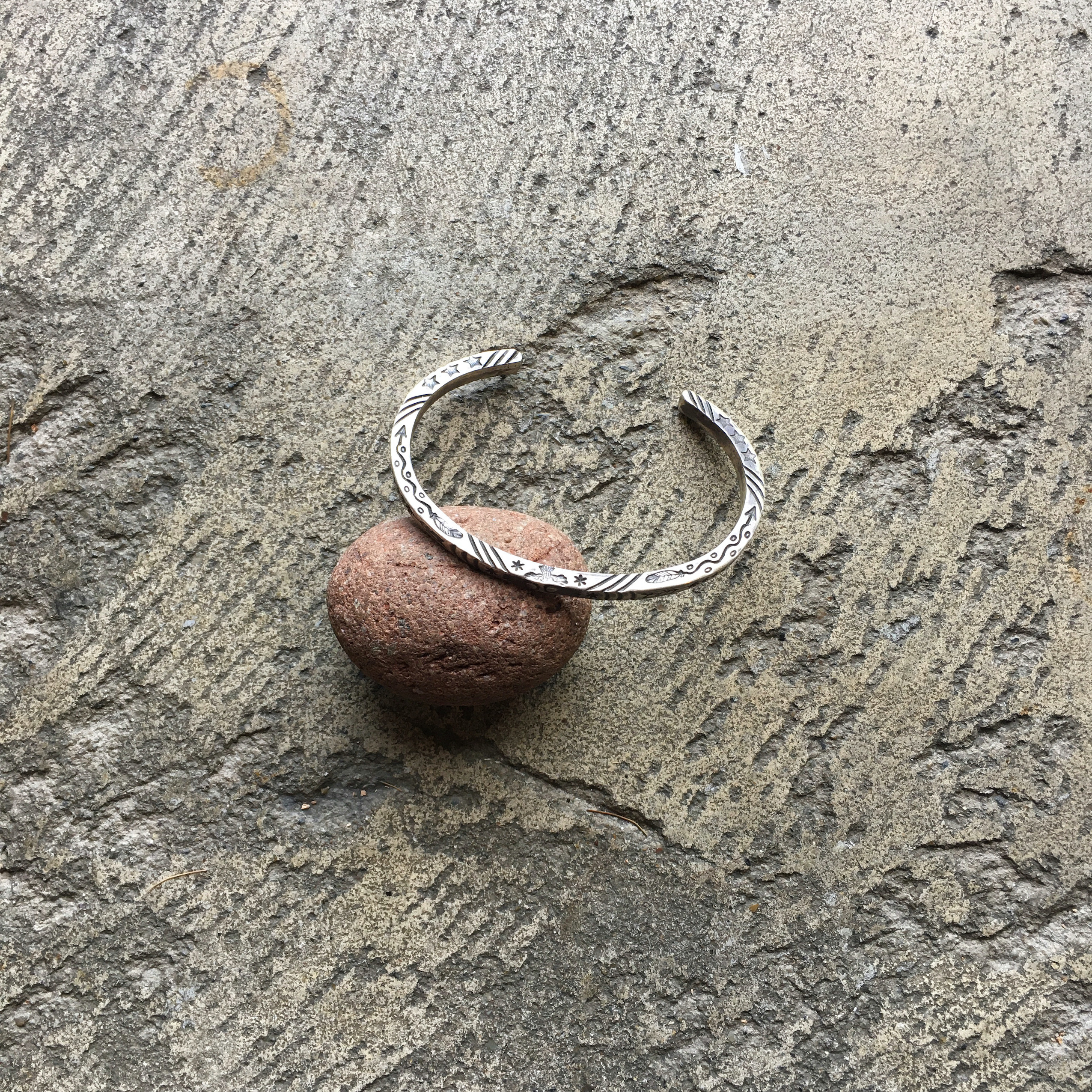 ERICKA NICOLAS BEGAY: SQUARE BRACELET