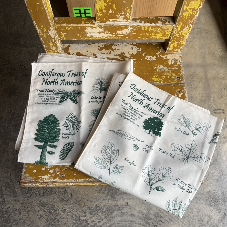 Trail Hankie : Coniferous Trees、Deciduous Trees Ba