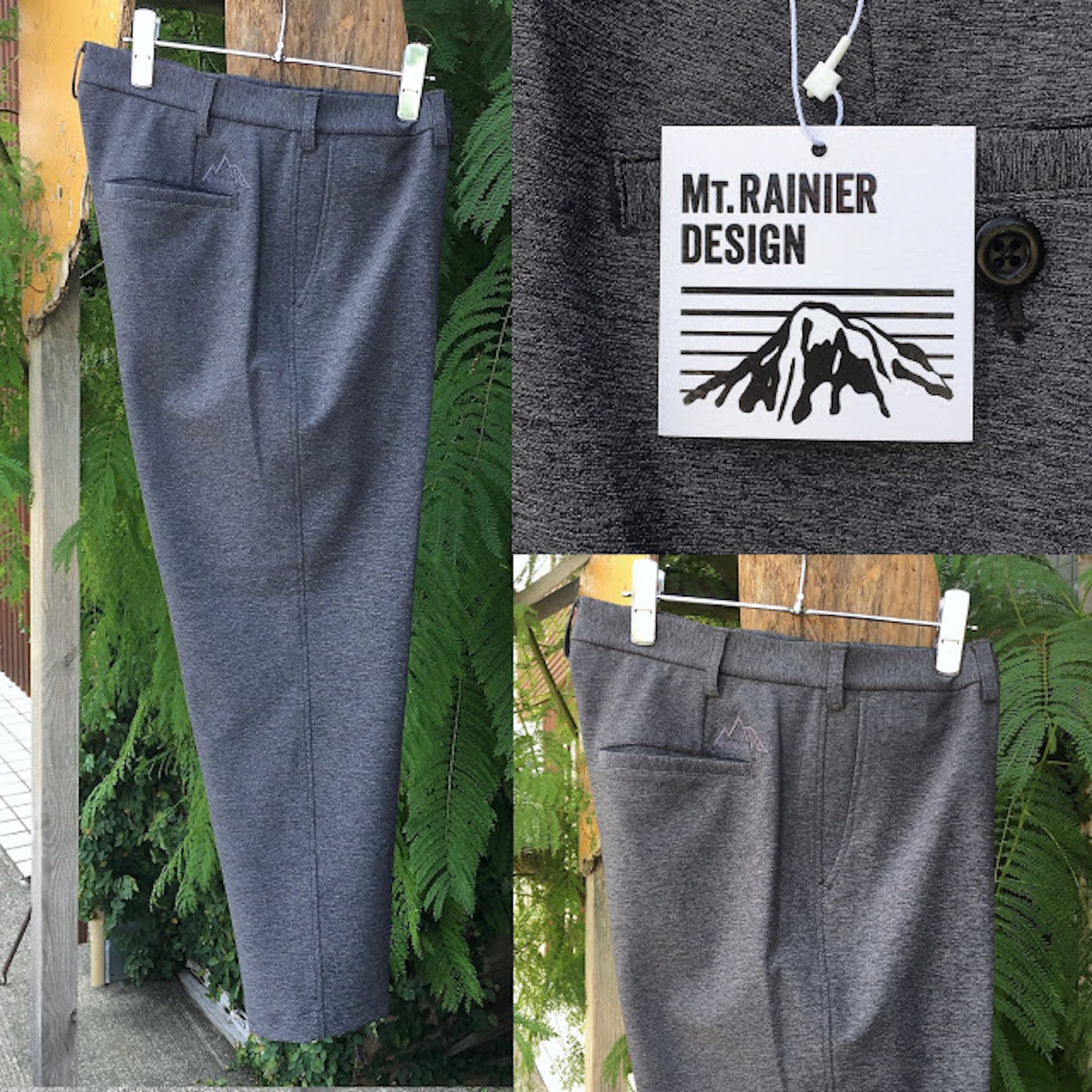 MT RAINIER DESIGN : MRD 360° NARROW TROUSERS 
