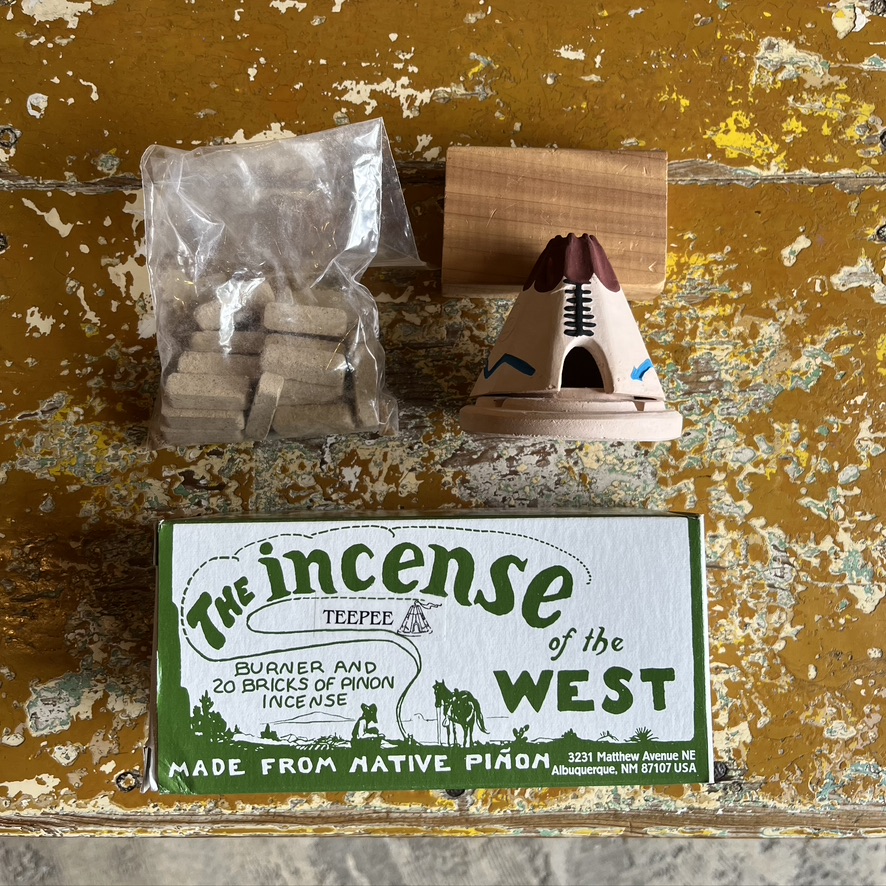 Incienso De Santa Fe : Teepee Natural wood incense