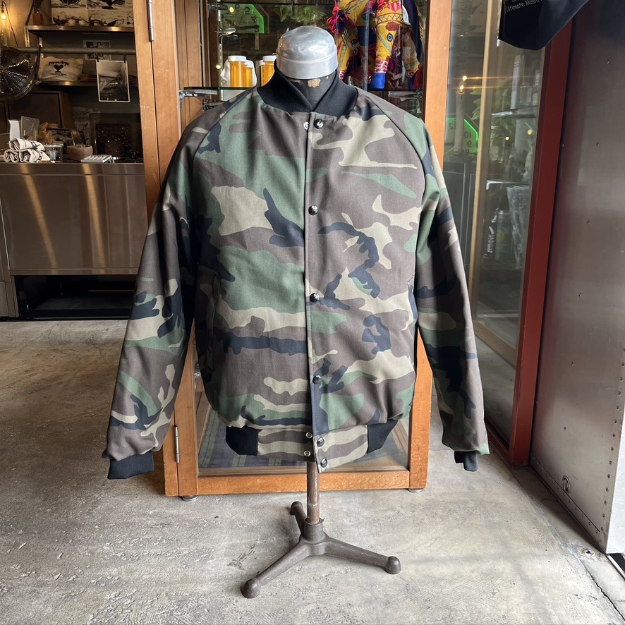 ASW(American Spirit Wear) : Woodland Camo Bomber