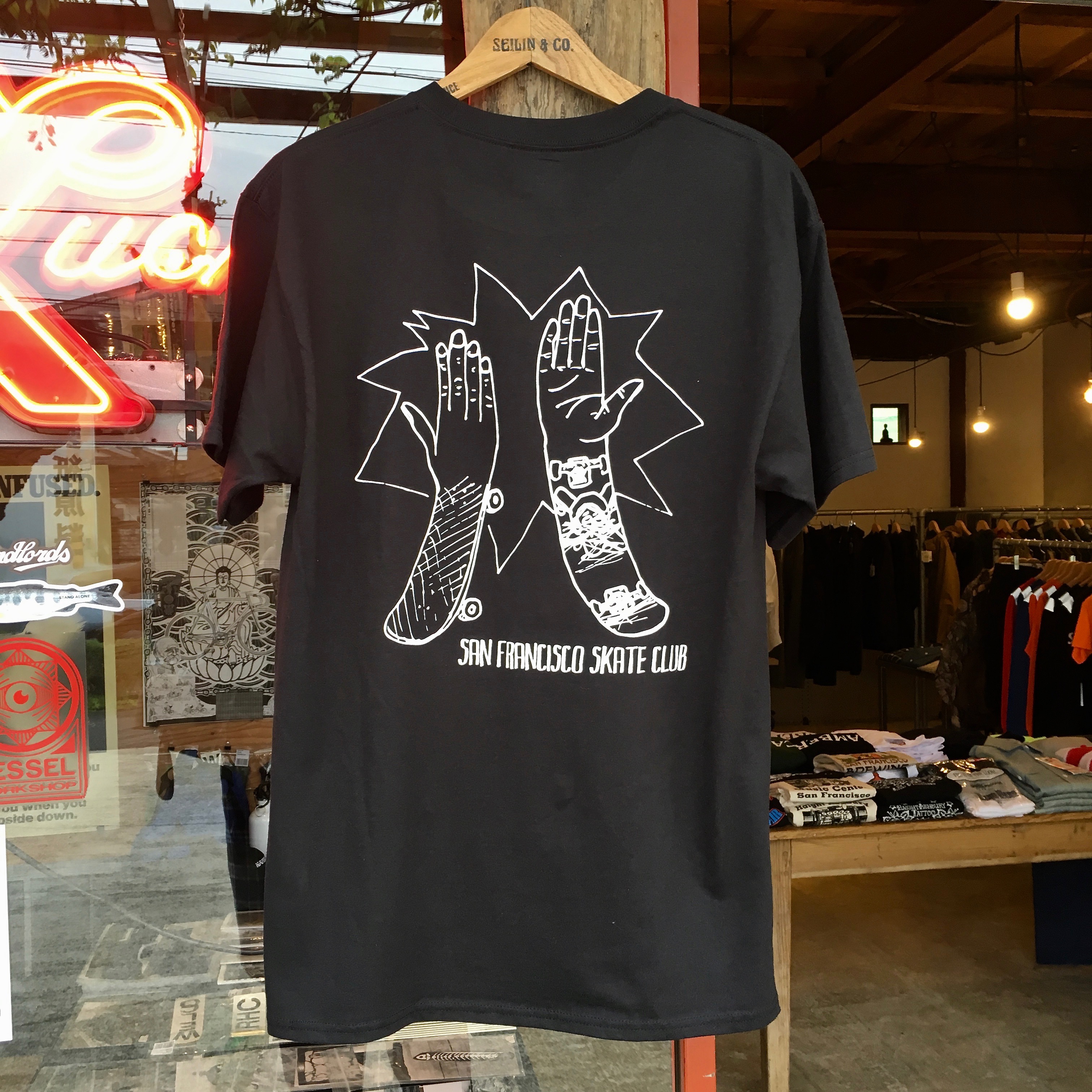 SAN FRANCISCO SKATE CLUB : HIGH5 REFLECITVE FRONT 
