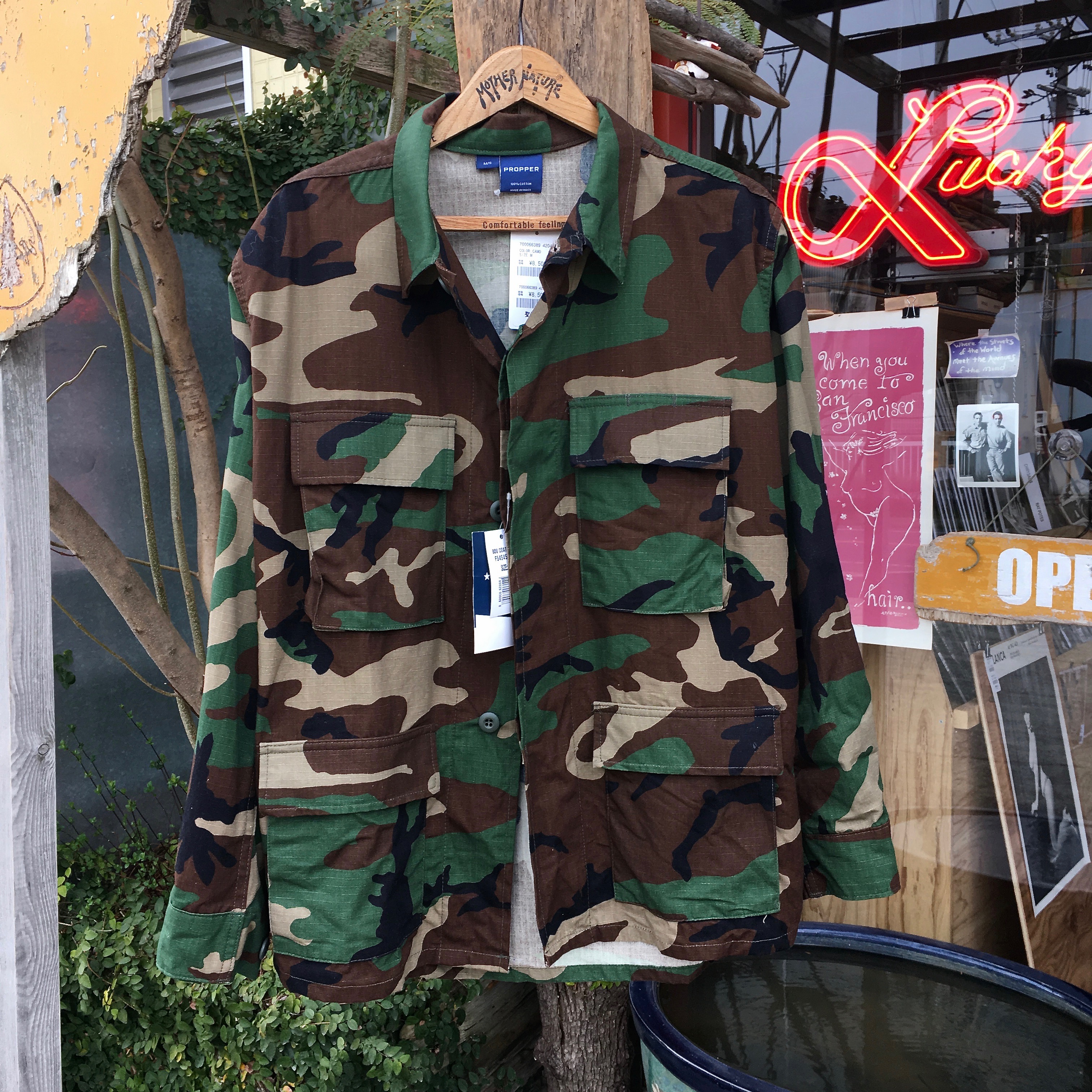 PROPPER : BDU COAT 100%COTTON 