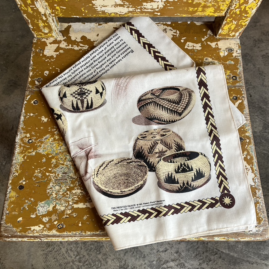 The Printed Image : Native American baskets Bandan