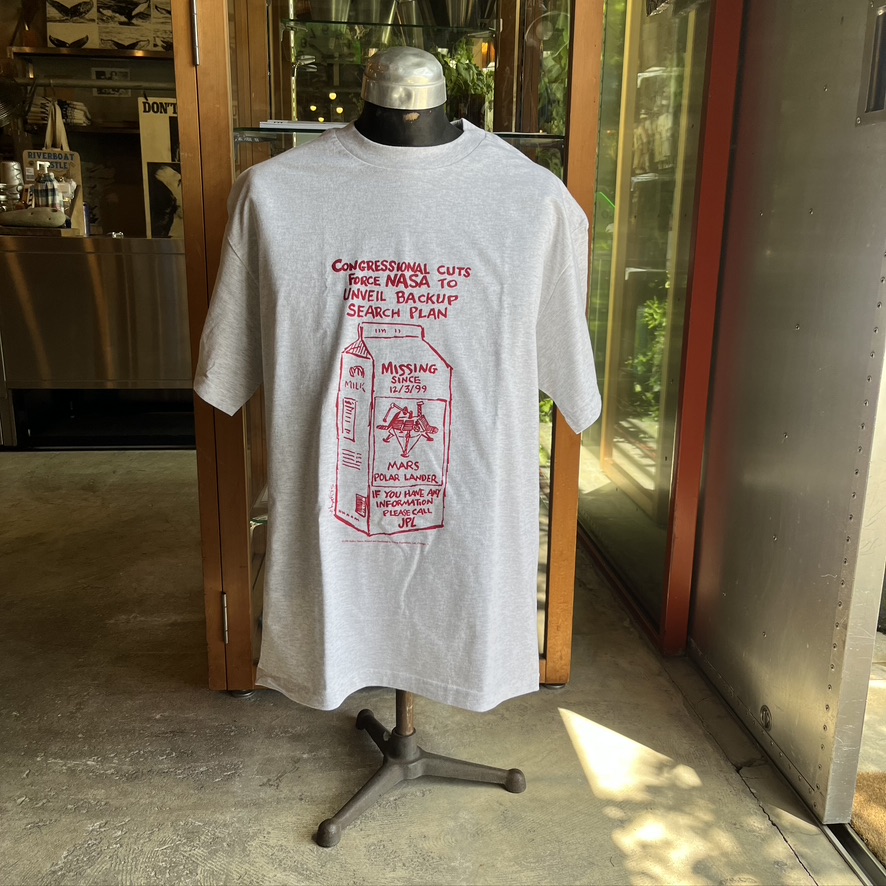 COTTON EXPRESSIONS : MISSING MARS LANDER T-SHIRT