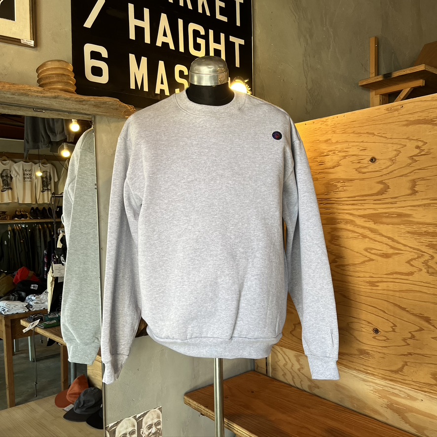 HIGH! STANDARD : 14oz CREWNECK SWEATSHIRTS EMBROID