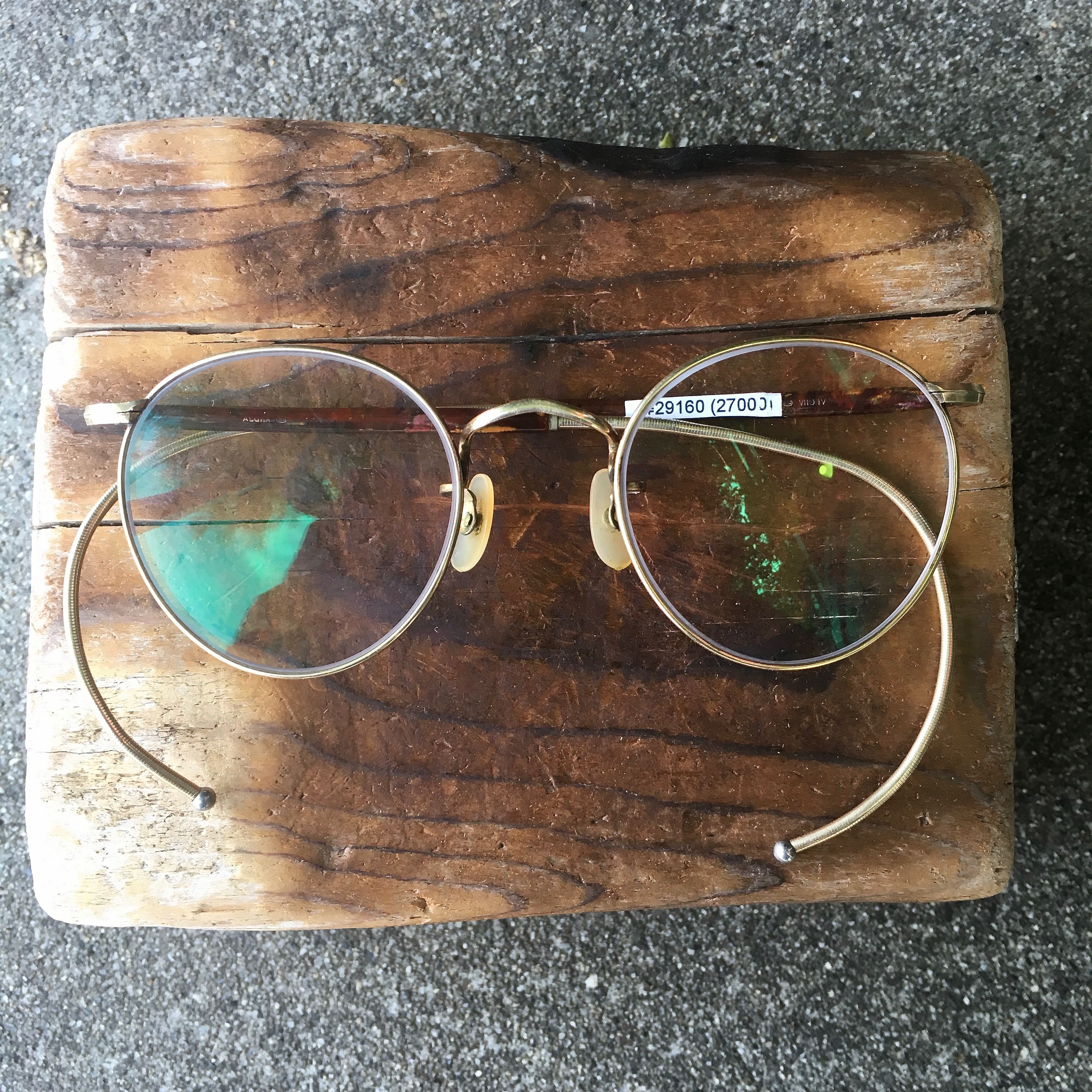ALGHA WORKS : 60’s〜70’s VINTAGE EYEGLASSES