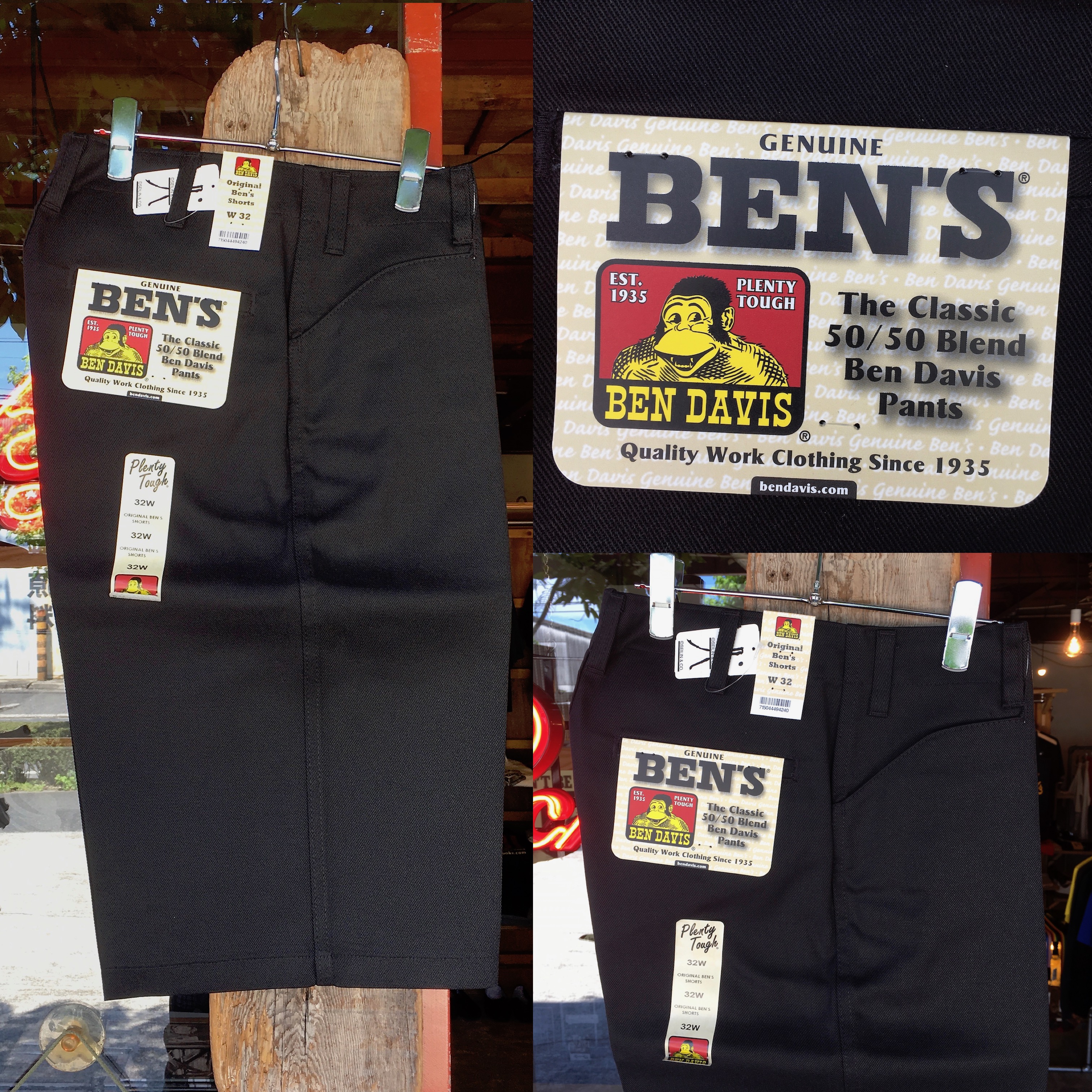BEN DAVIS : ORIGINAL BENS SHORTS