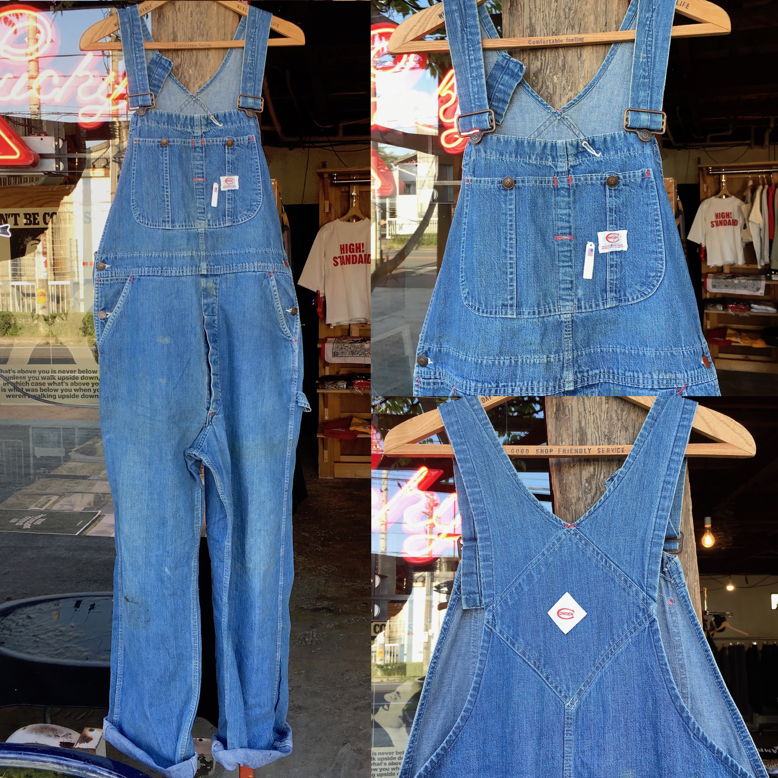 COWDEN : VINTAGE OVERALL