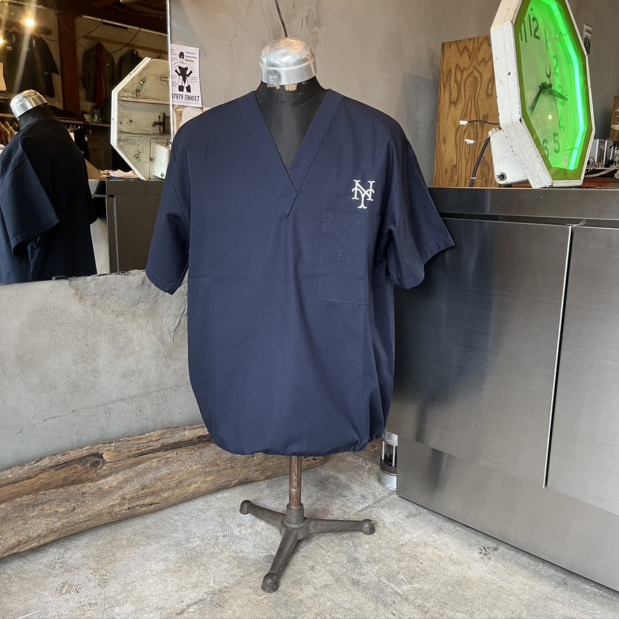 HIGH! STANDARD : NY EMBROIDERY SCRUB TOP W STRING