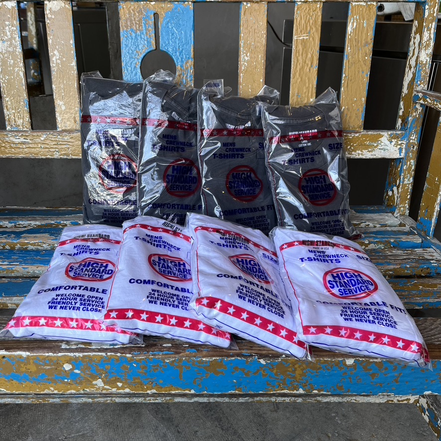 HIGH! STANDARD : 1PAC POCKET SS TEE MADE IN USA