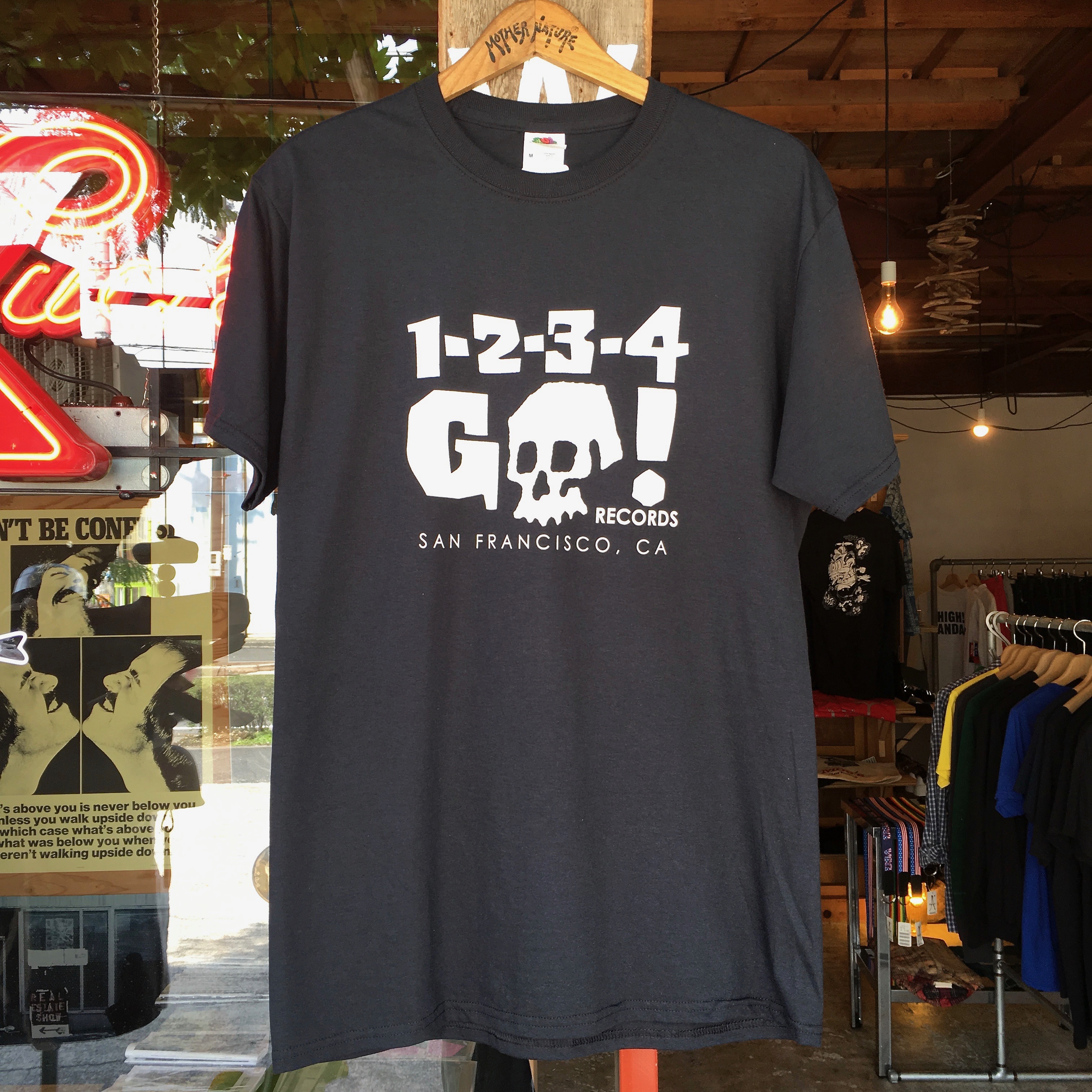 1-2-3-4 GO RECORDS : LOGO TEE 