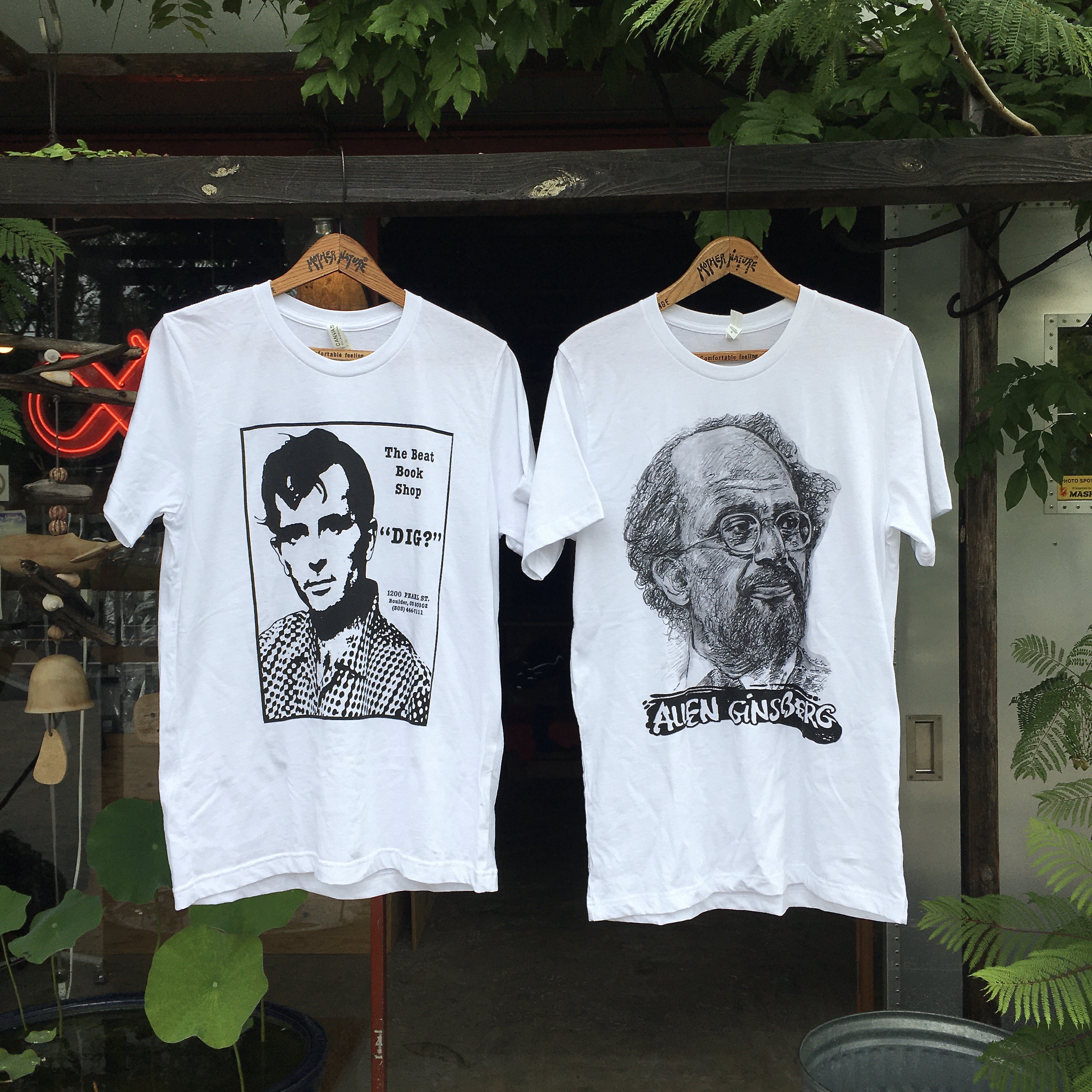 beat book shop : Kerouac DIG T,Ginsberg T