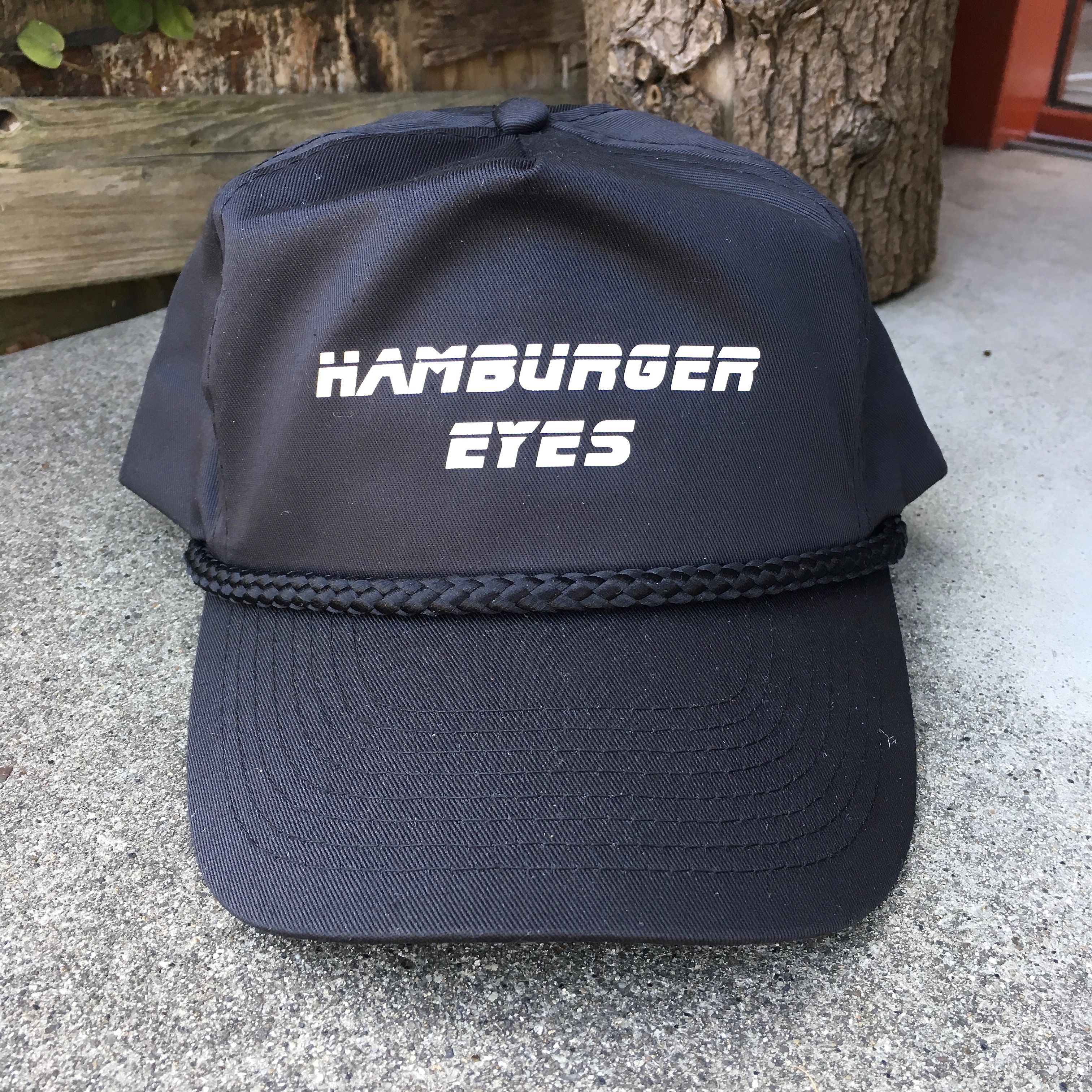 HAMBURGER EYES : BLACK HAT