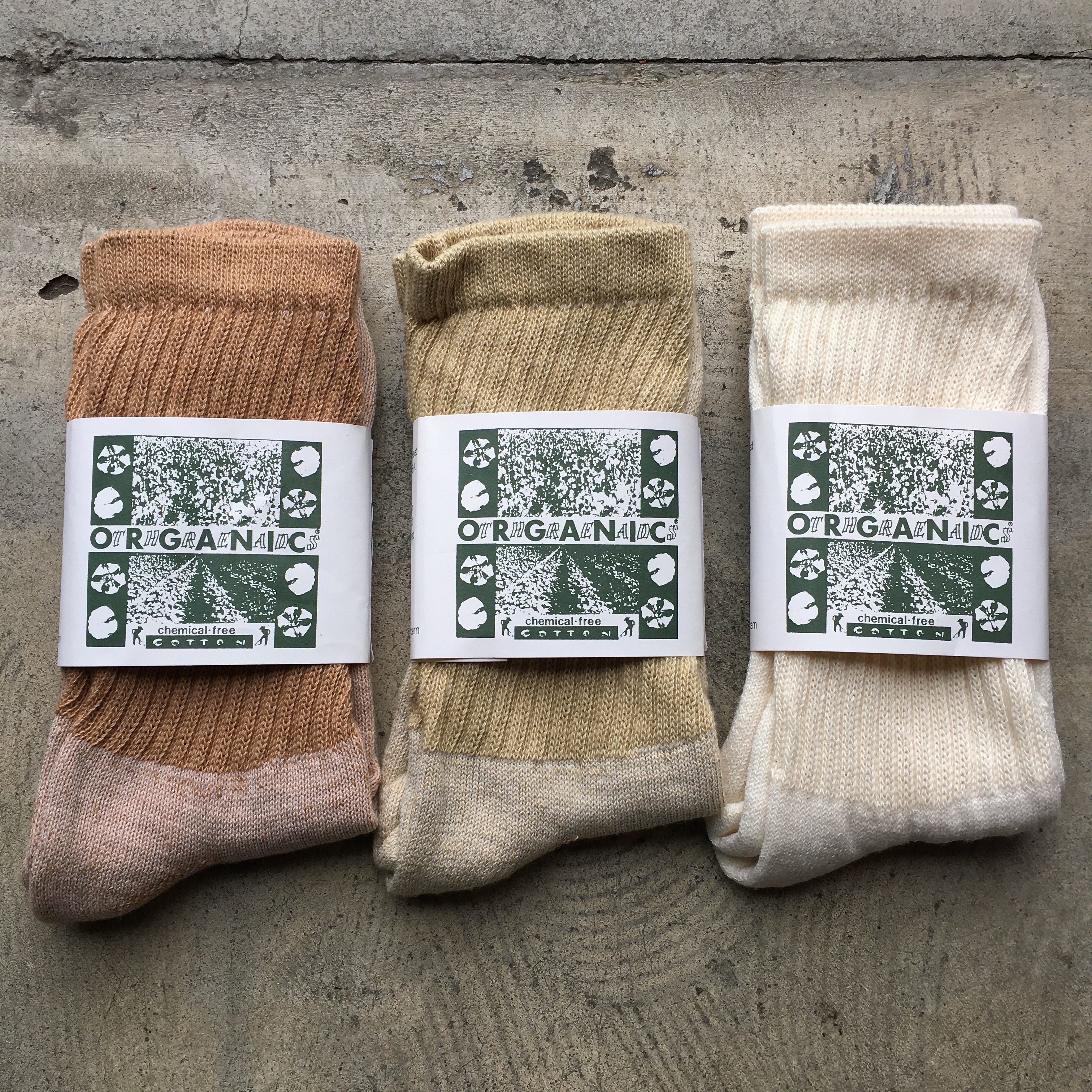 ORGANIC THREADS :  1P SOCKS  