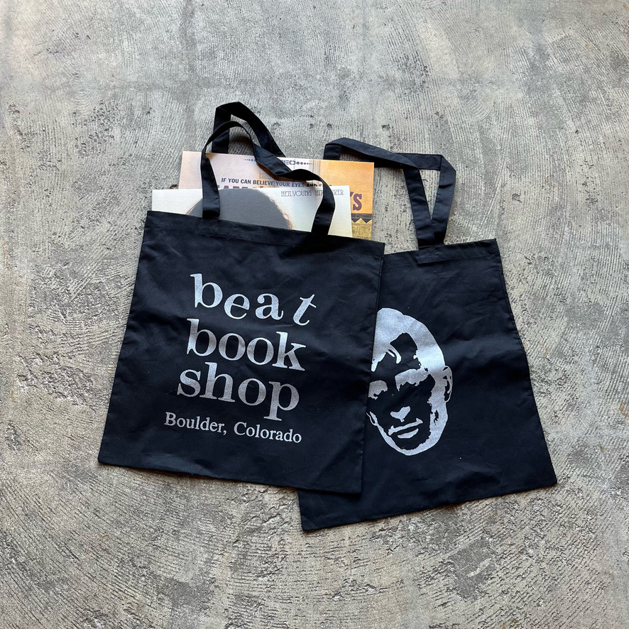 beat book shop : Kerouac RECORD BAG