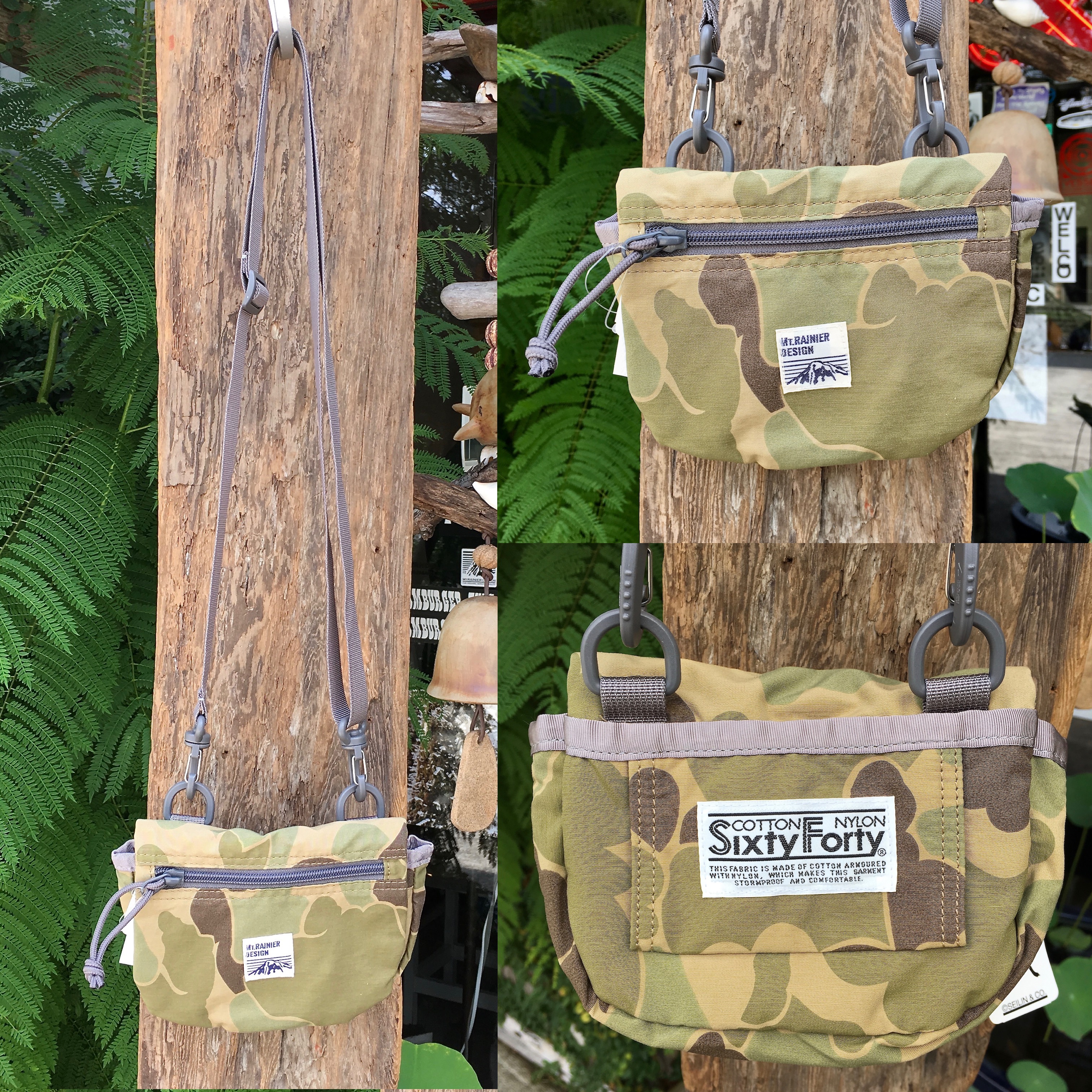 MT RAINIER DESIGN：MRD ORIGINAL WALLET POUCH CAMO 