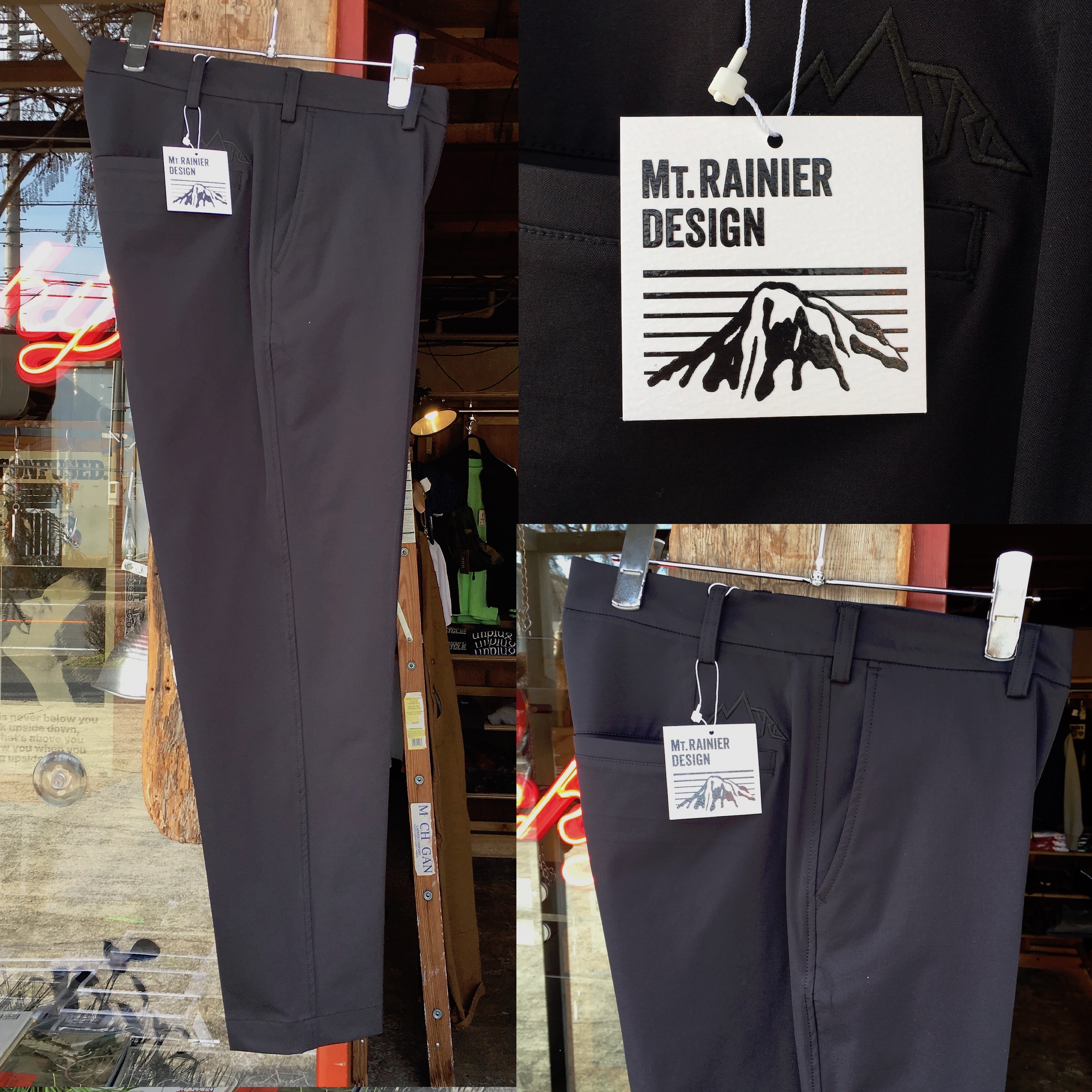 MT RAINIER DESIGN : MRD 360° NARROW TROUSERS 