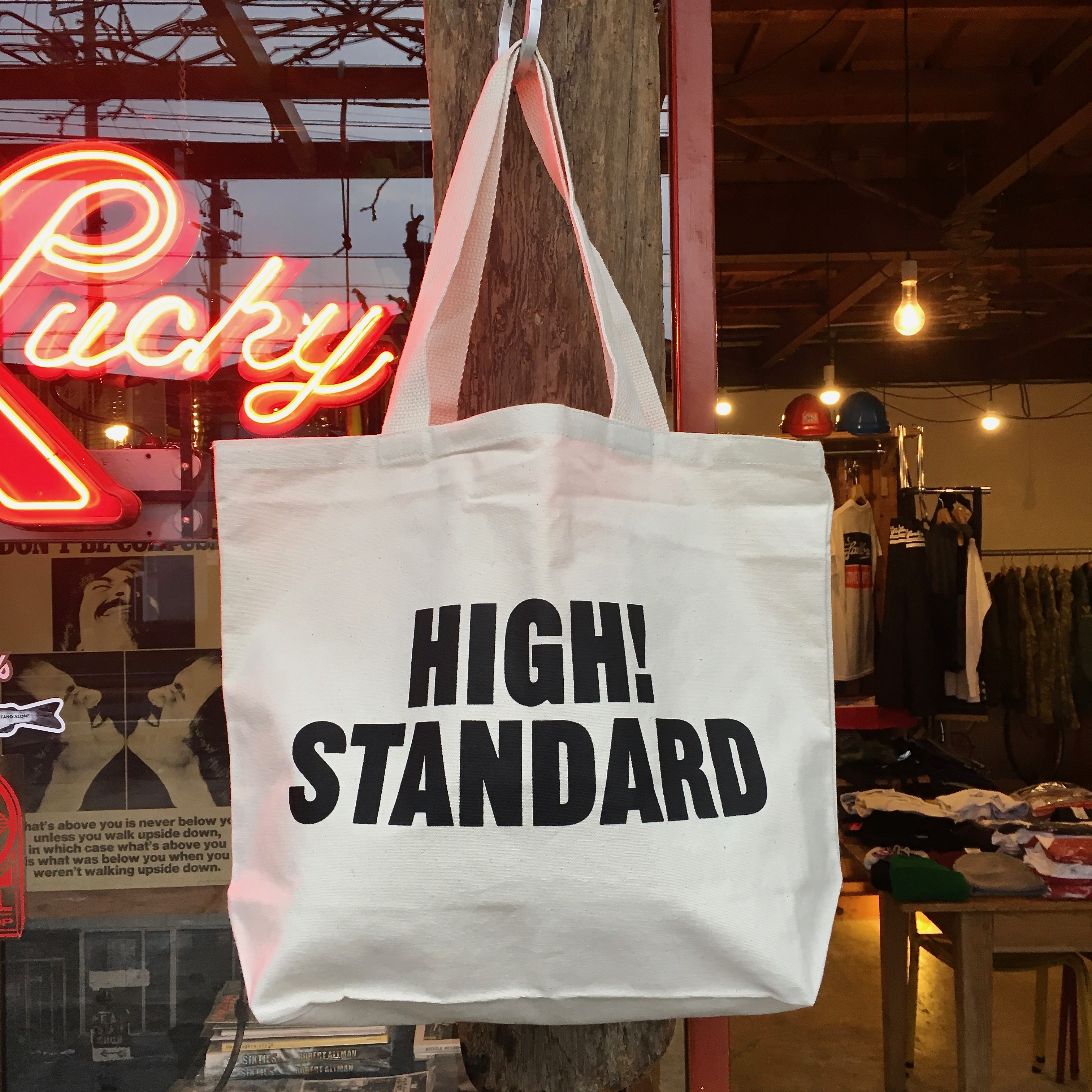 HIGH! STANDARD : CANVAS TOTE BAG
