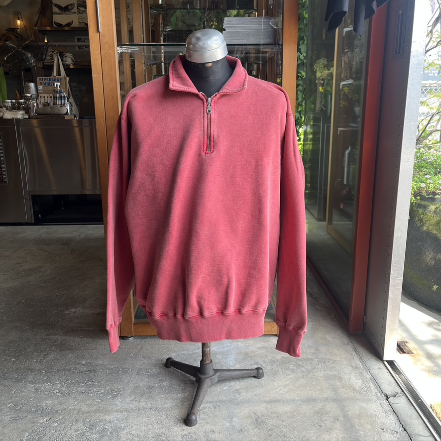 JUST SWEATSHIRTS : HEVYWEGHT ZIP NECK