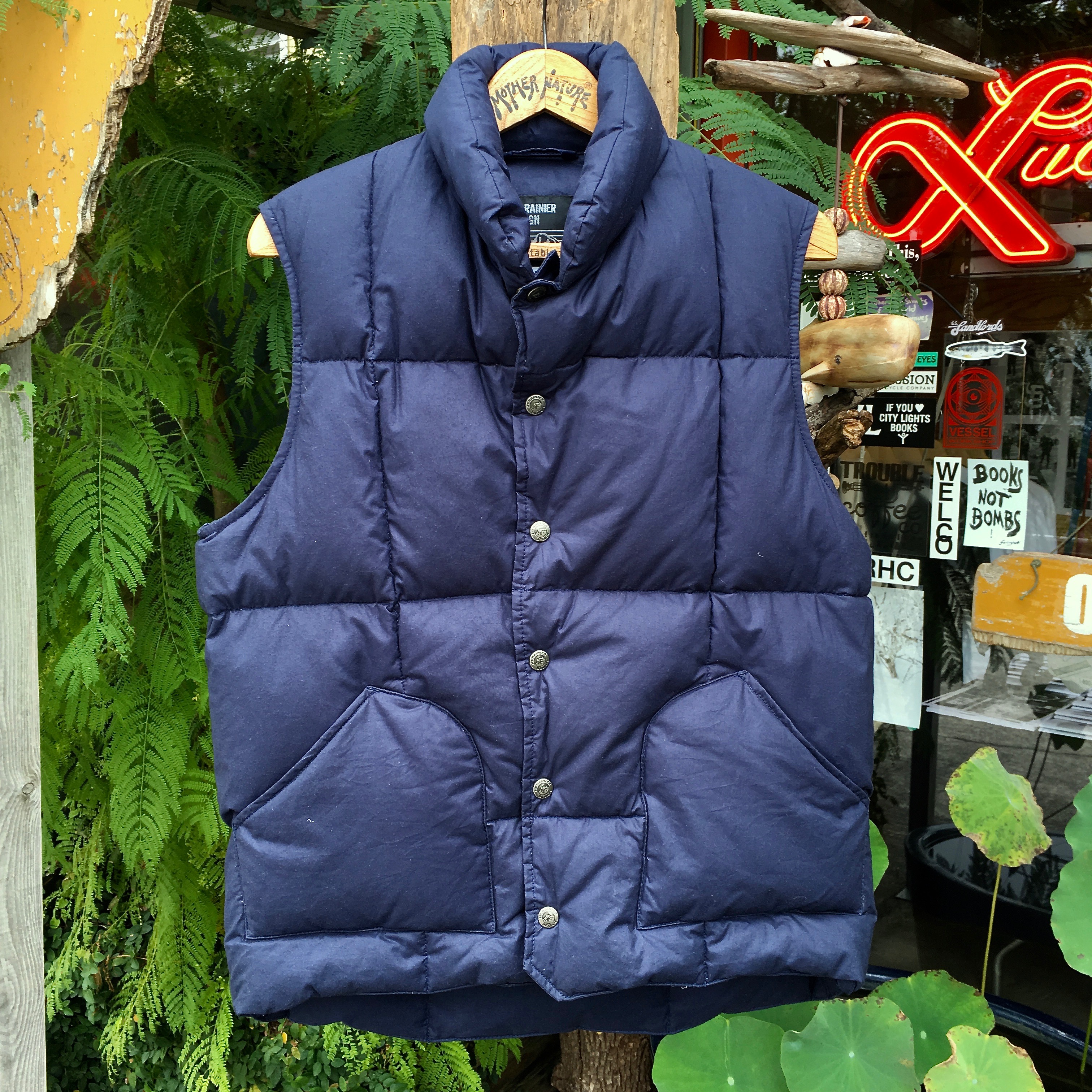   MT RAINIER DESIGN：S-COTTON CLASSIC DOWN VEST