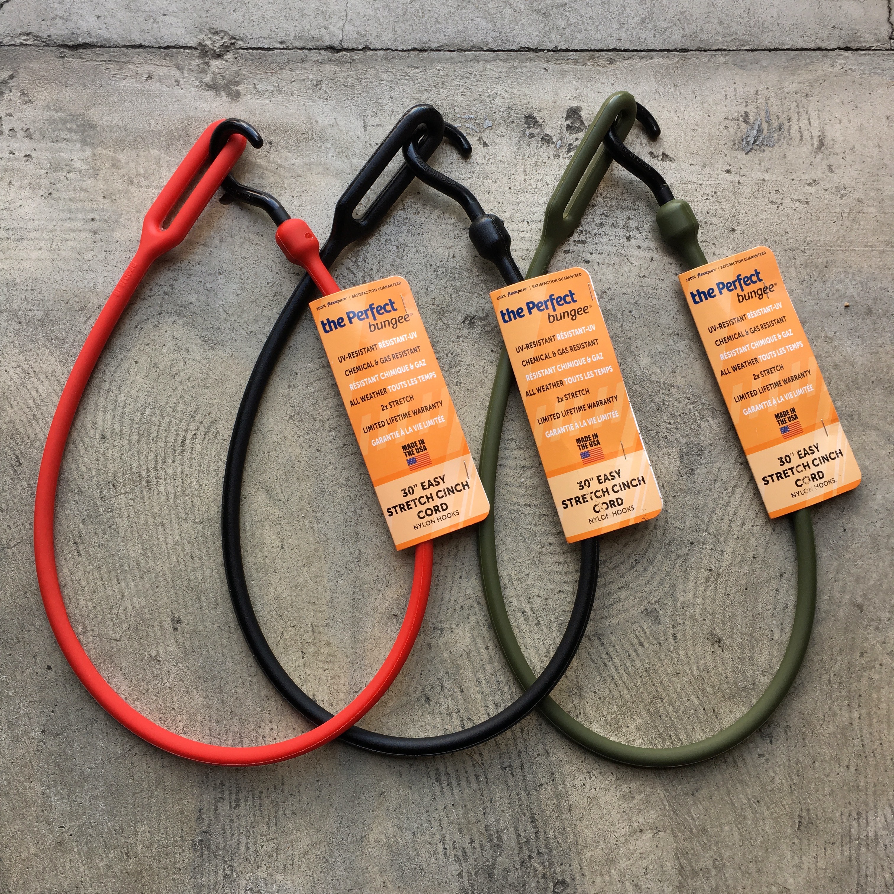 THE PERFECT BUNGEE : EASY STRETCH CINCH CORD 
