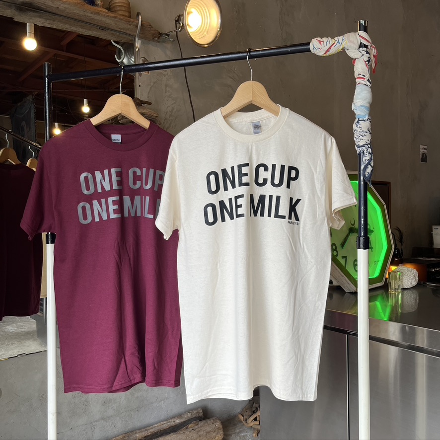 FARLEY’S : ONE CUP ONE MILK SS TEE