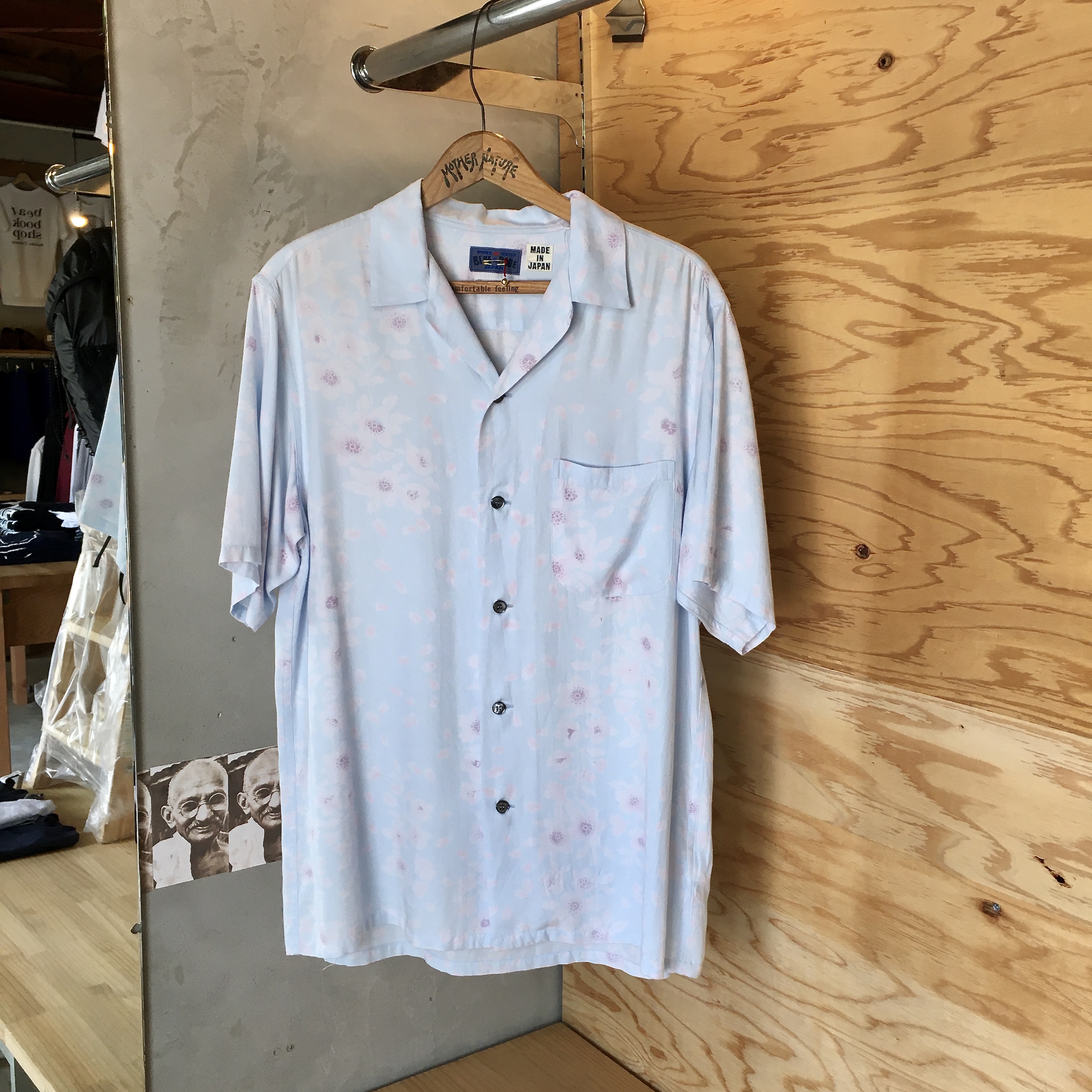 BLUE BLUE JAPAN : レーヨンツイル シダレ桜 ヒトフデフジ アロハ