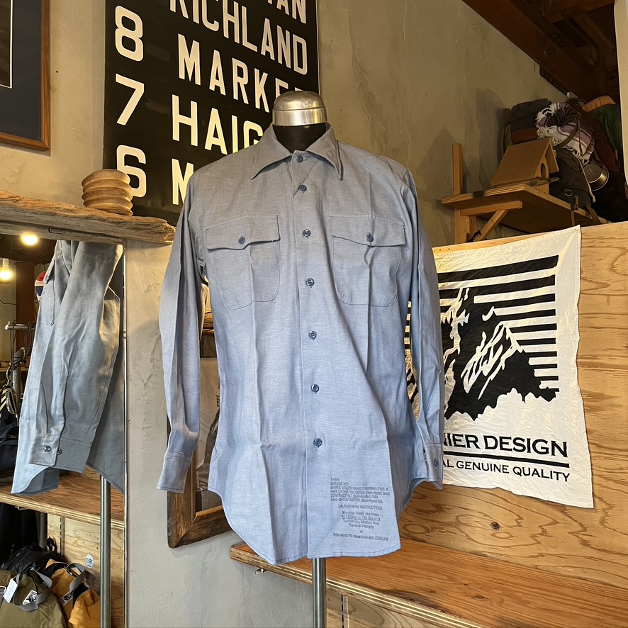 95’s US NAVY CHAMBRAY SHIRT