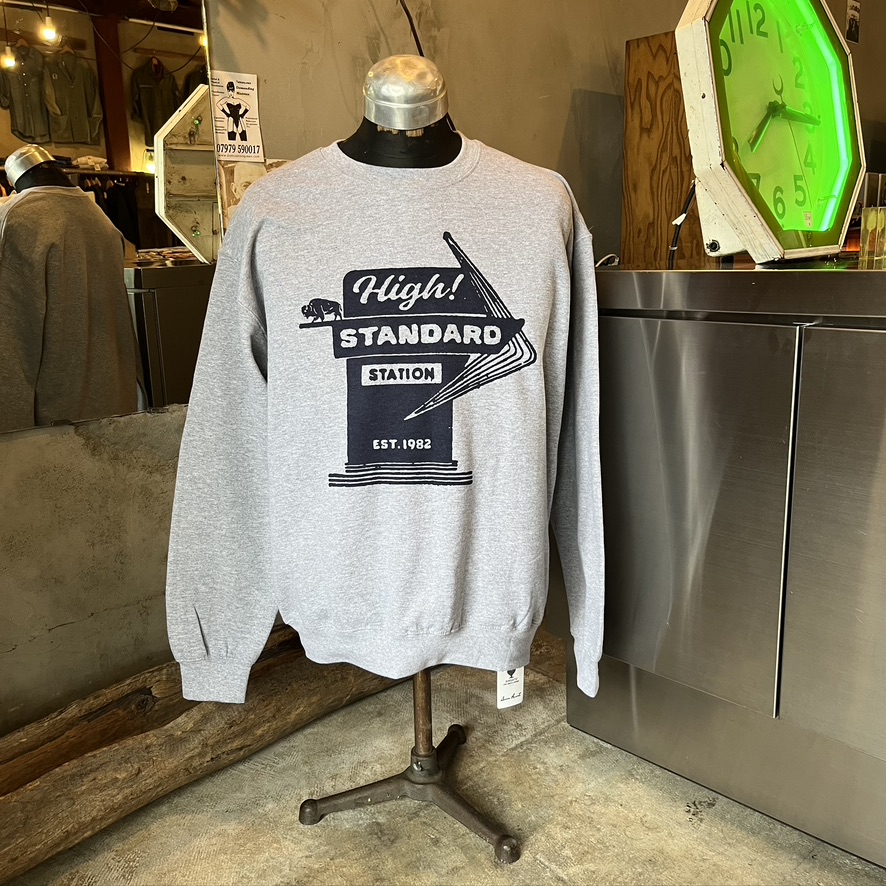 HIGH! STANDARD : MOTEL CREW SWEAT SHIRTS