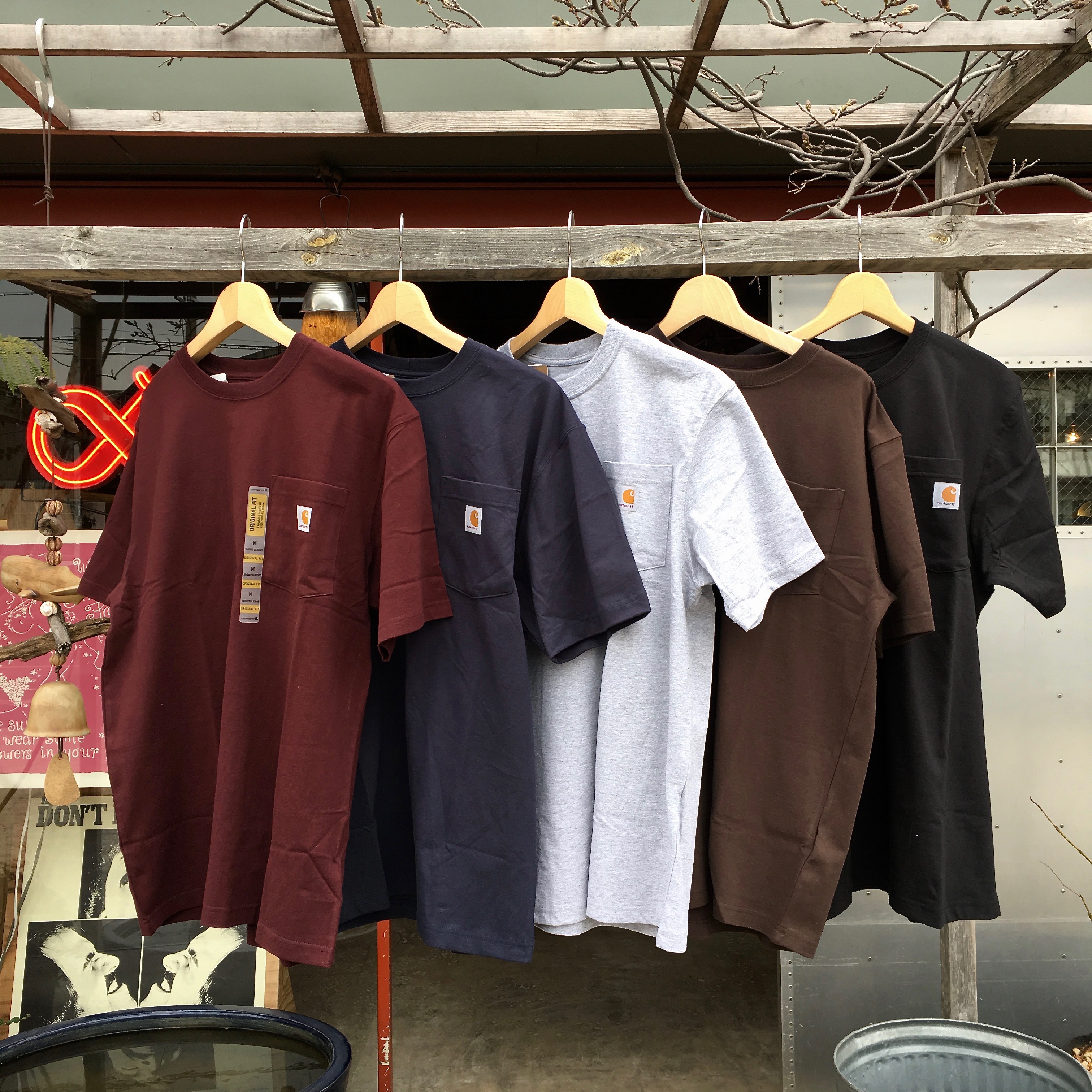 CARHARTT : POCKET T-SHIRTS