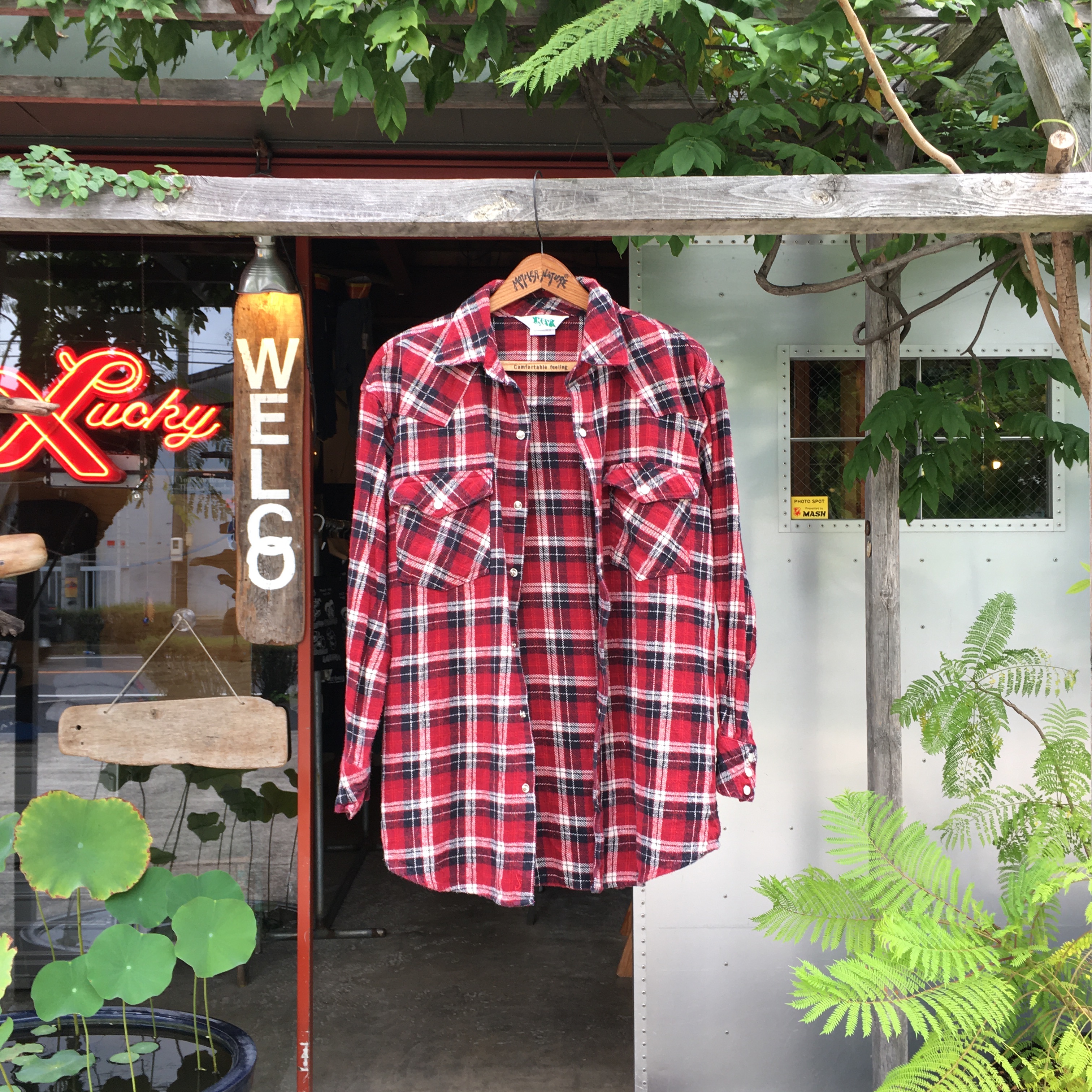 KEY : FLANNEL WESTERN SHIRTS(USED)