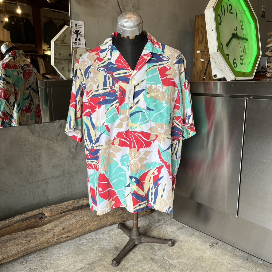 VINTAGE COTTON HAWAIIAN SHIRT