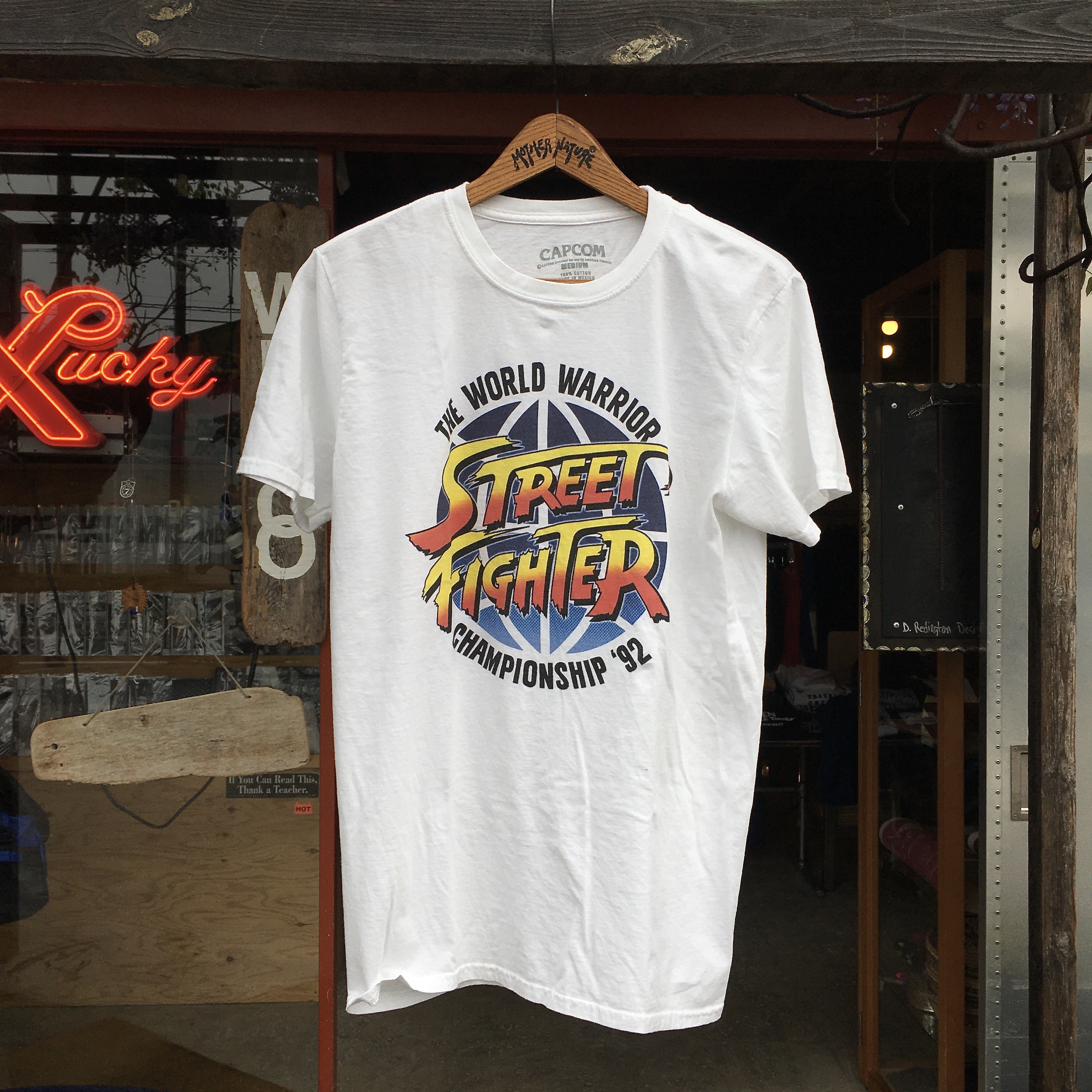  STREET FIGHTER/WORLD WARRIOR MENS T-SHIRT