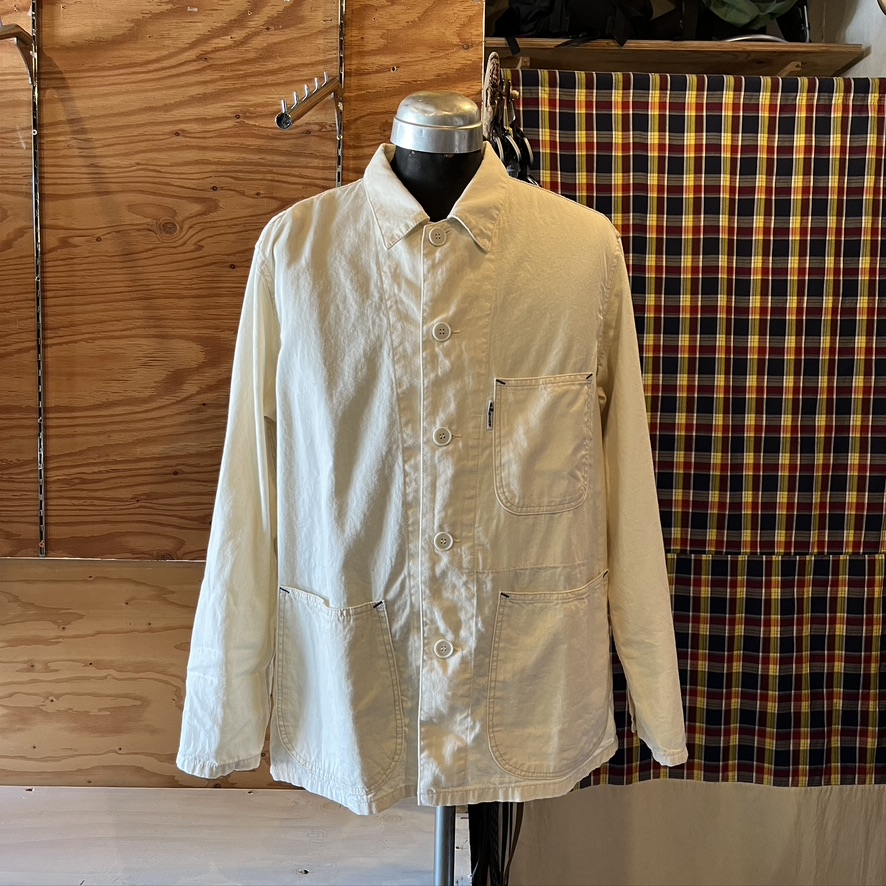 BLUE BLUE : 6oz オーガニック コンフィカバーオール シャツJK