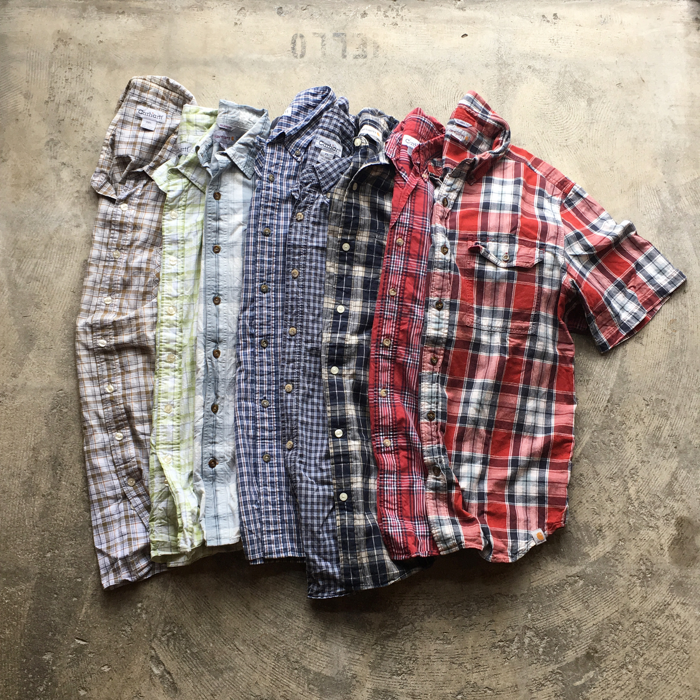 CARHARTT : USED S/S SHIRTS 