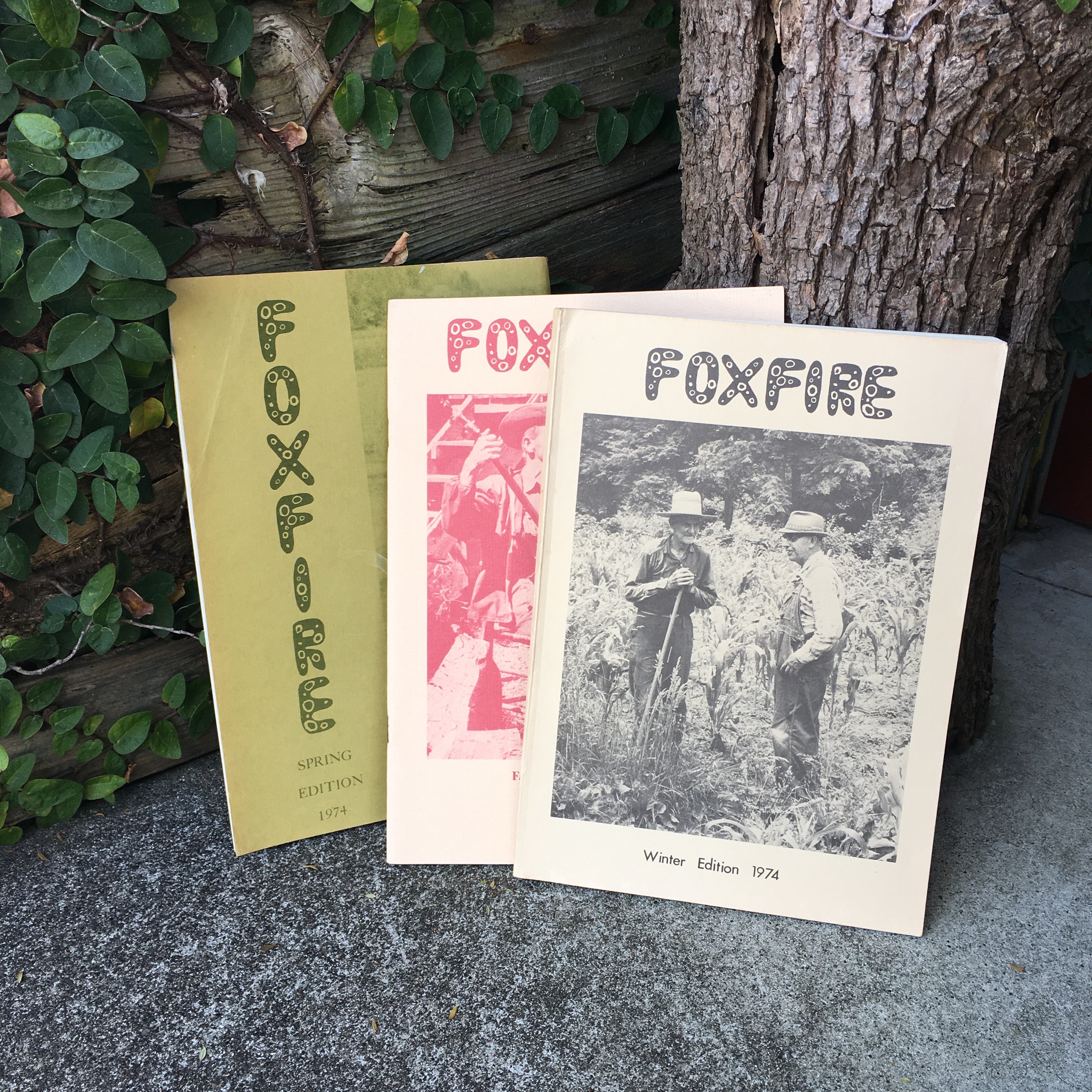 FOXFIRE MAGAZINE : 1974 SPRING,FALL,WINTER EDITION