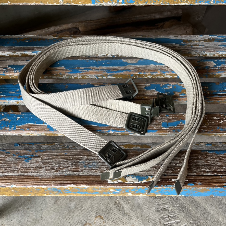 FRENCH KHAKI TROUSER BELT (Deadstock)