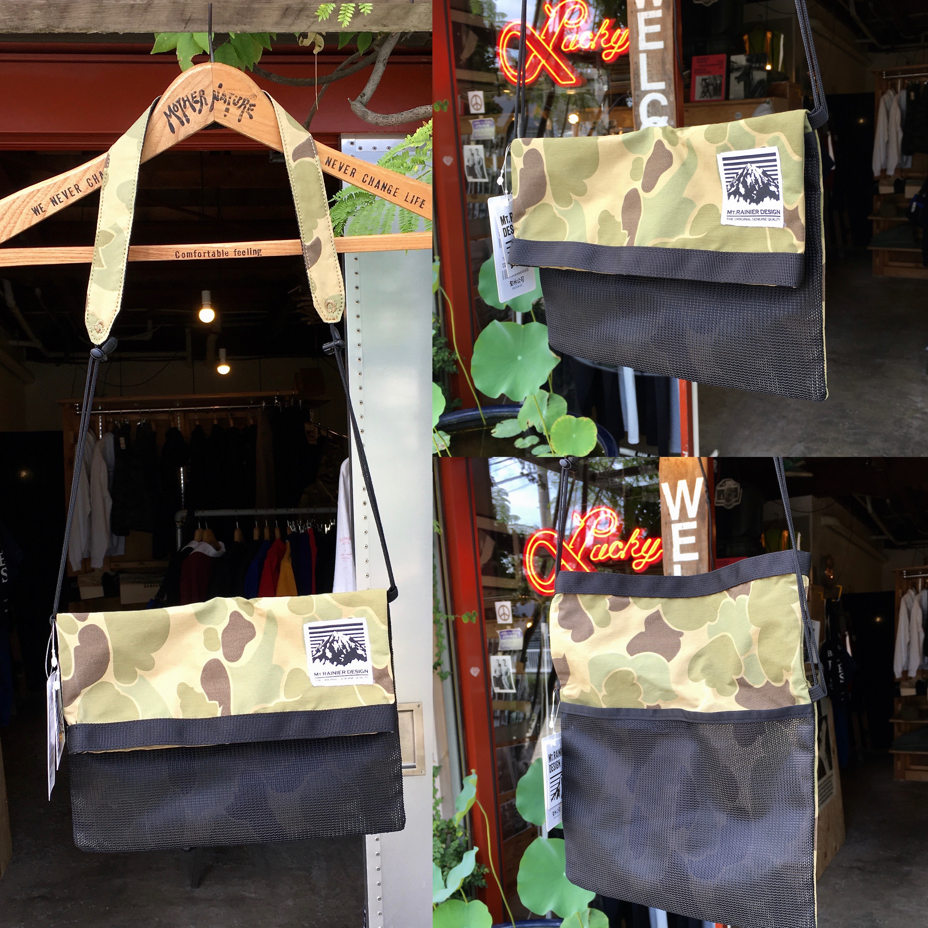 MT RAINIER DESIGN：MRD ORIGINAL MAP POUCH CAMO 