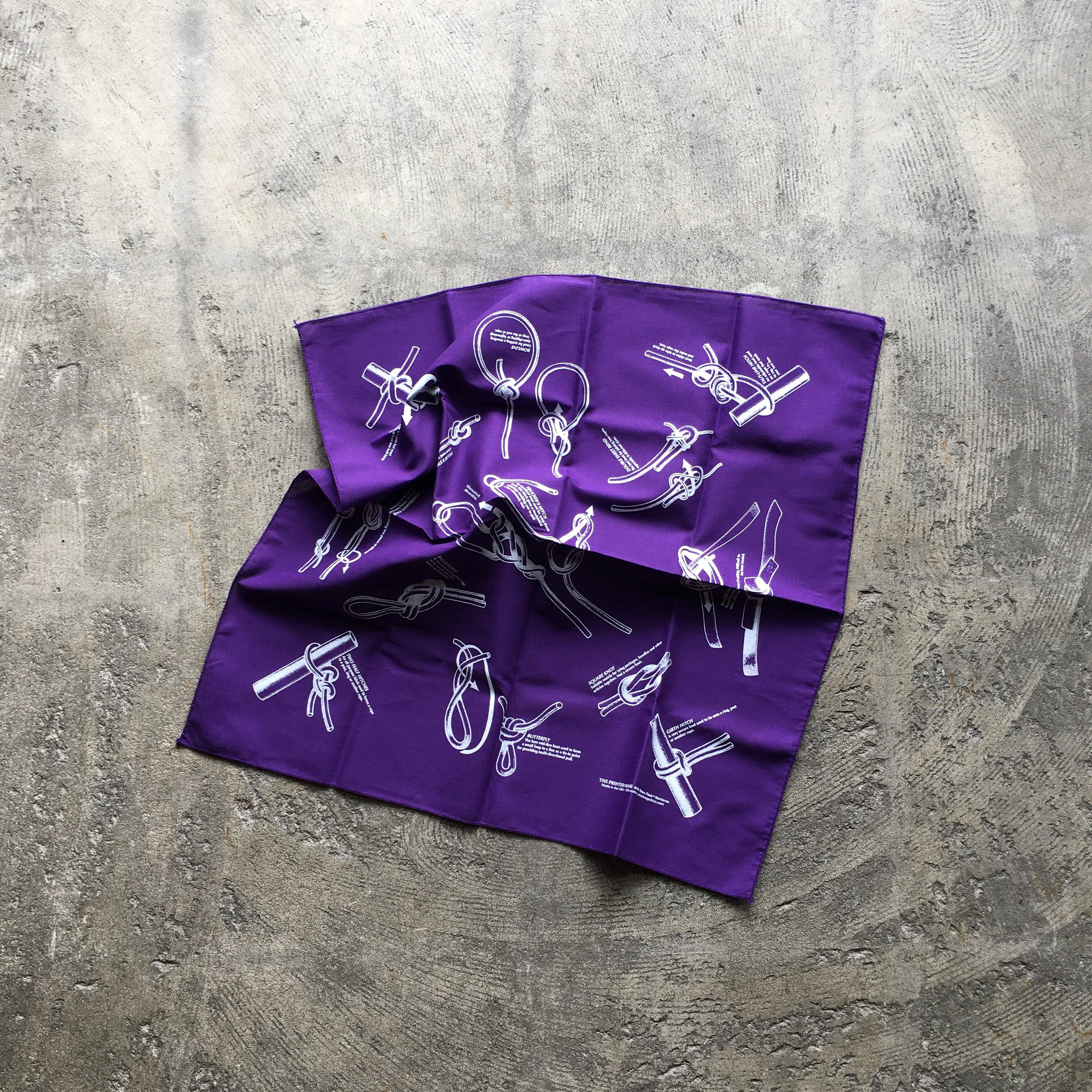 The Printed Image : Knots Bandana