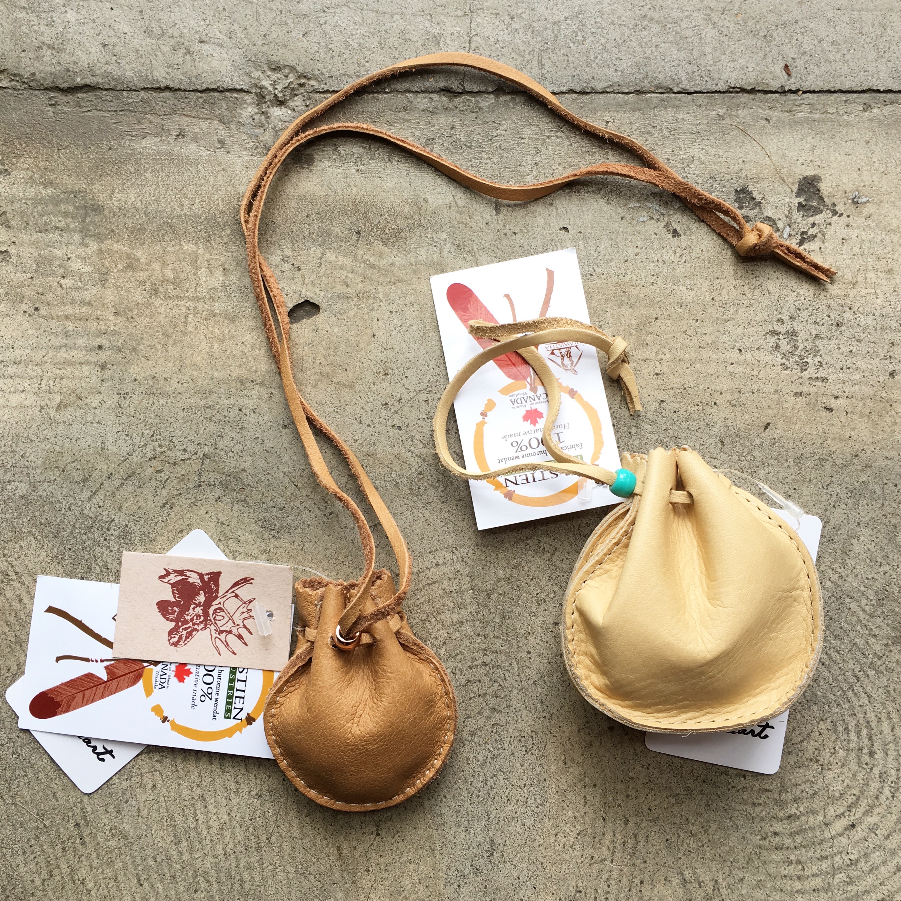 BASTIEN INDUSTRIES:MOOSEHIDE MEDICINE BAG