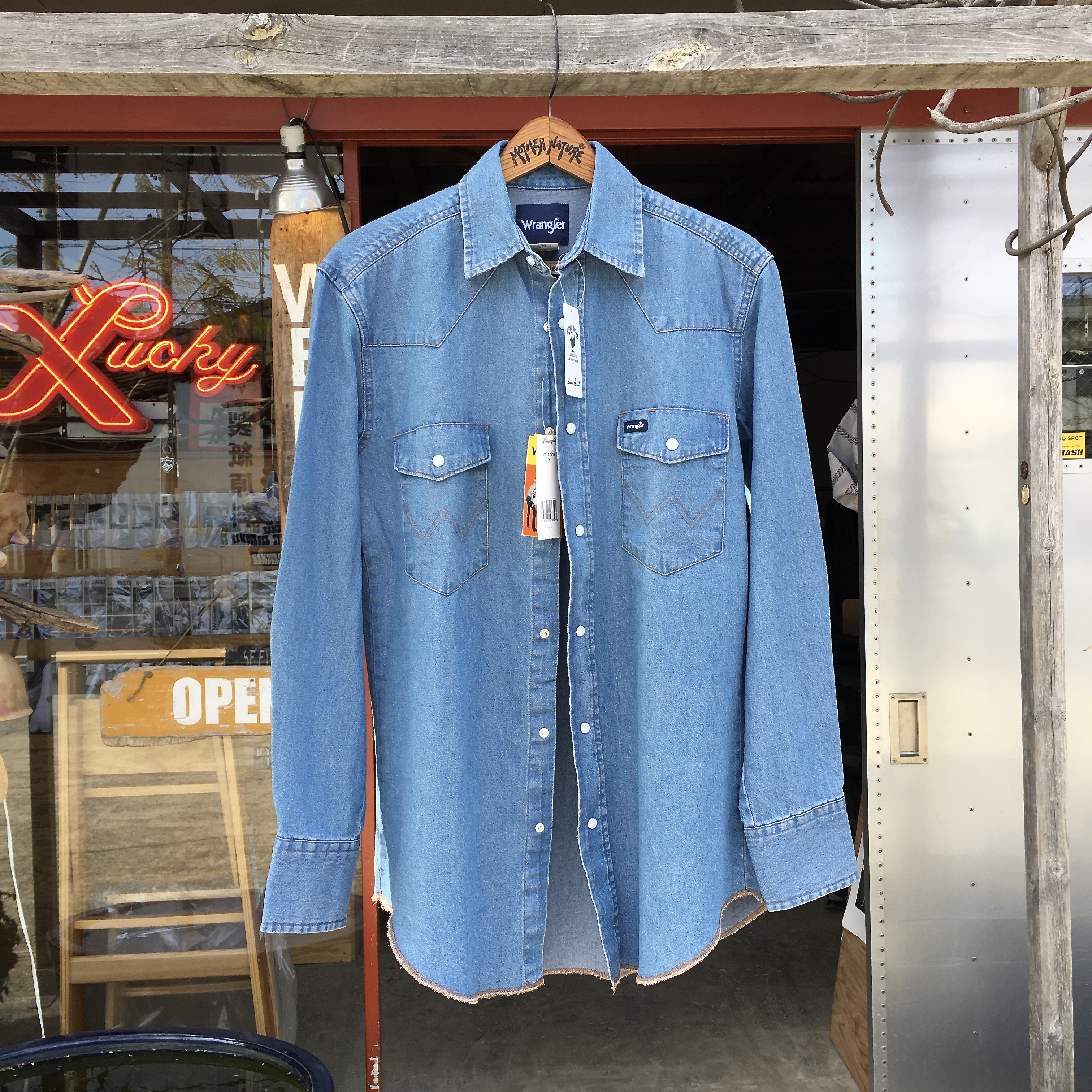 WRANGLER : COWBOY WORK WESTERN STONE WASH 