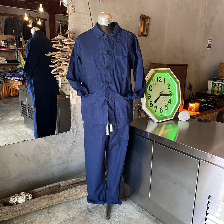 BLEU DE CHINE : SHANGHAI JACKET ,RELAX PANTS