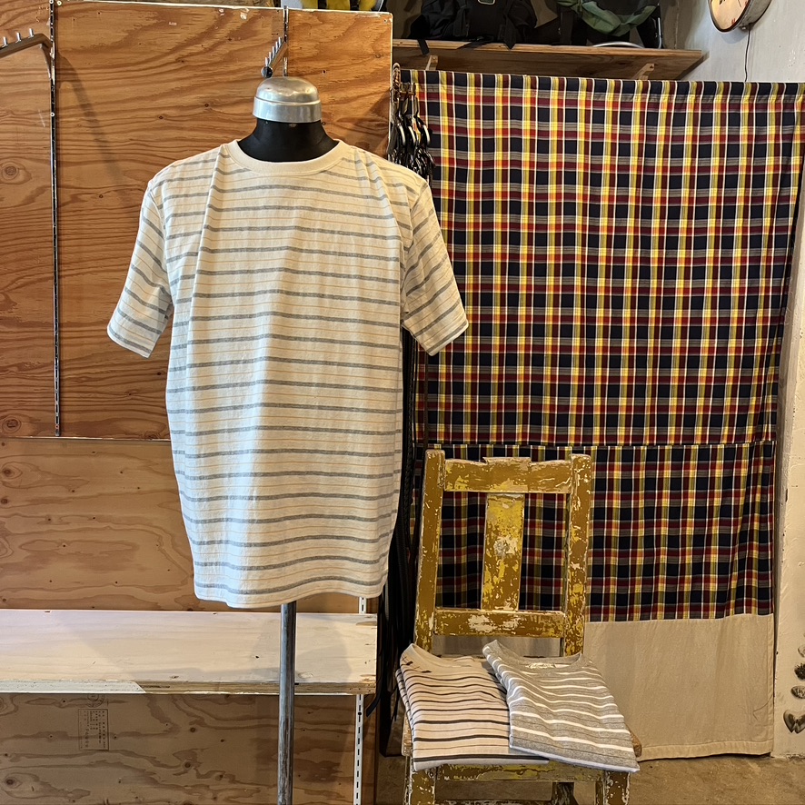Columbiaknit : EX.Short Sleeve Willamette Stripe T