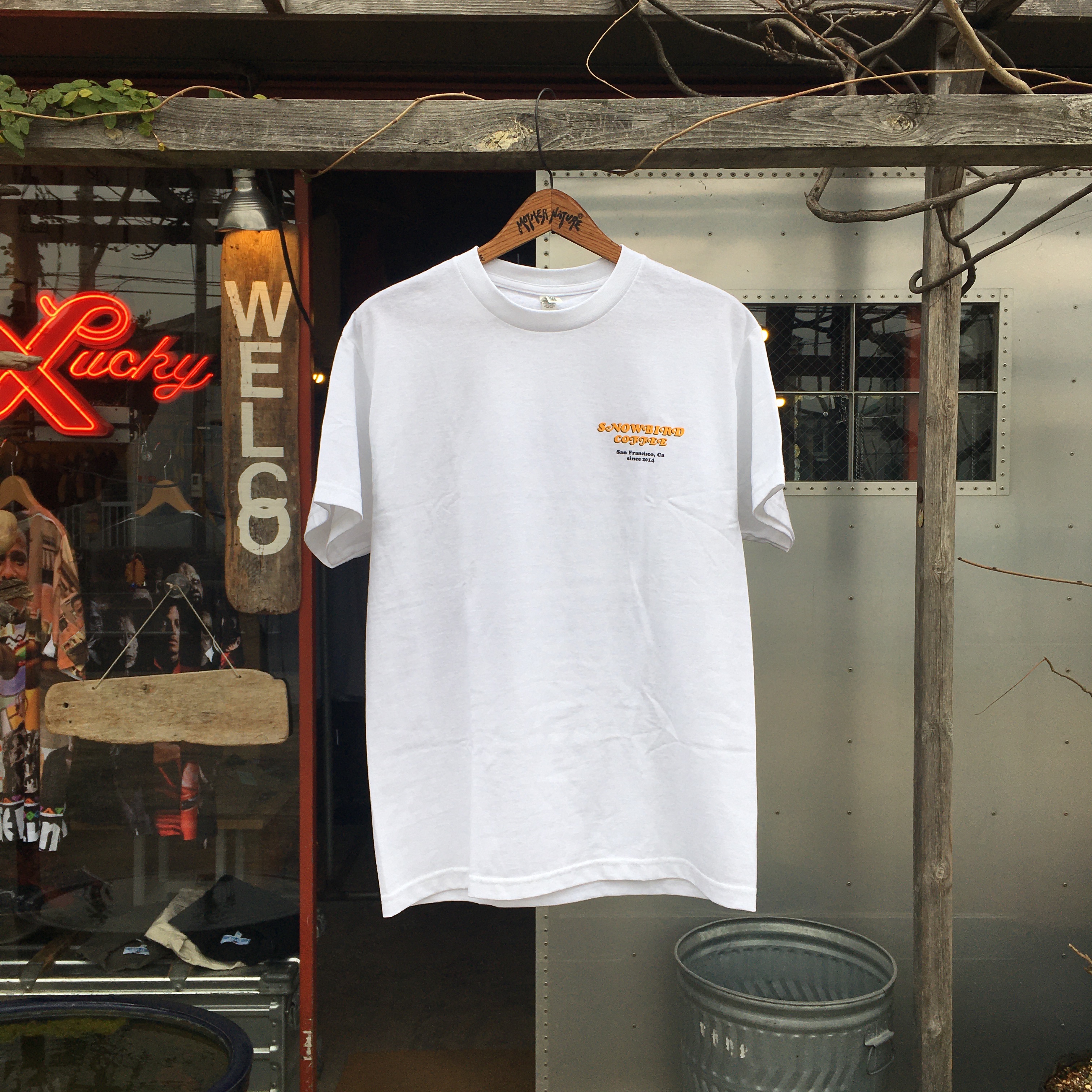 SNOWBIRD COFFEE : PALM READING T-SHIRTS