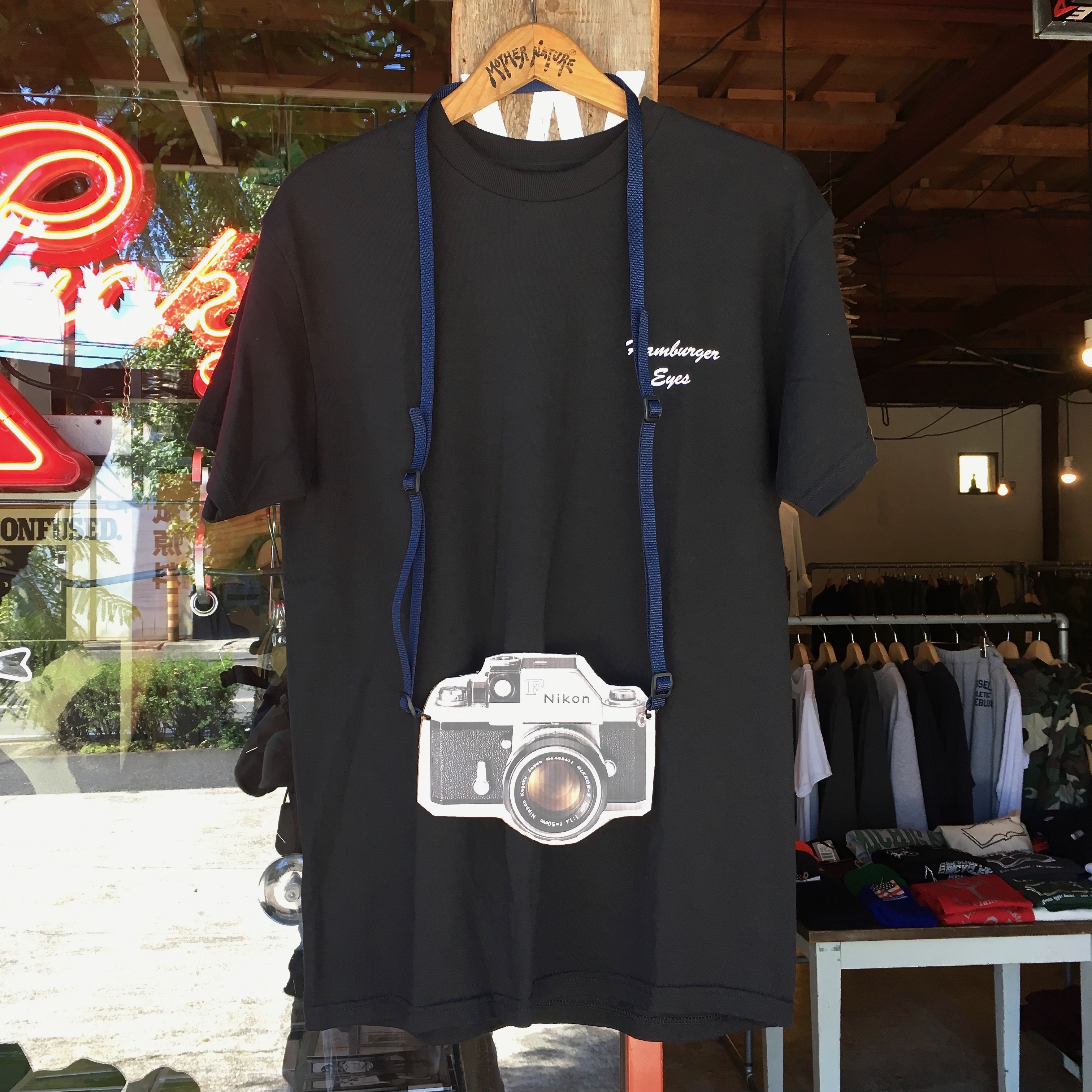 HAMBURGER EYES : ROMKO 1/2" CAMERA STRAP-EAGLE WIN