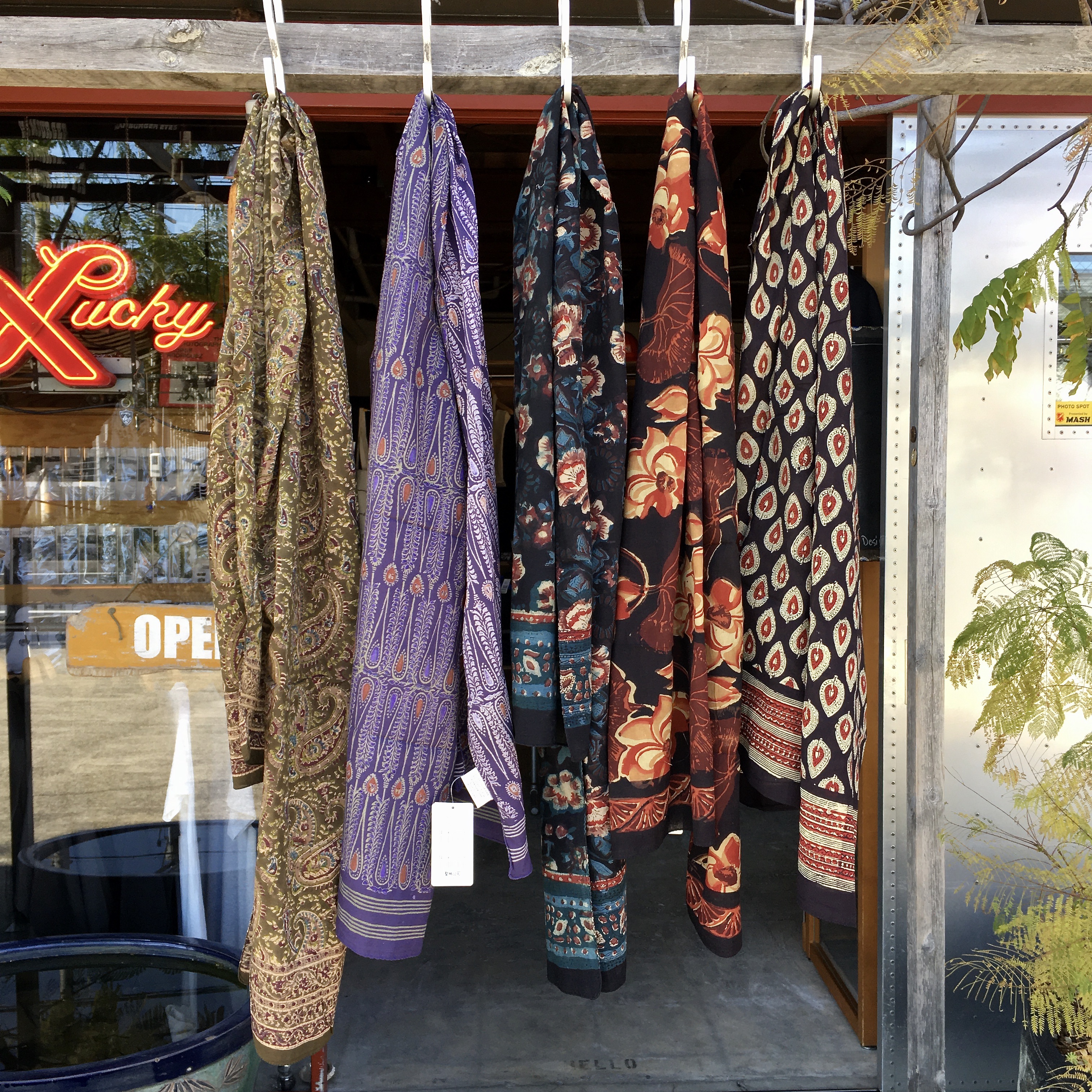  ANOKHI : HAND BLOCK PRINT SCAF 15×72