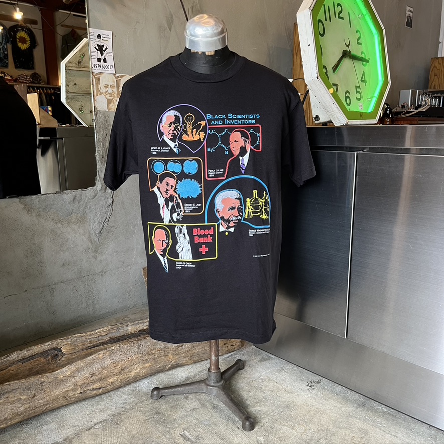 COTTON EXPRESSIONS : BLACK SCIENTISTS T-SHIRT